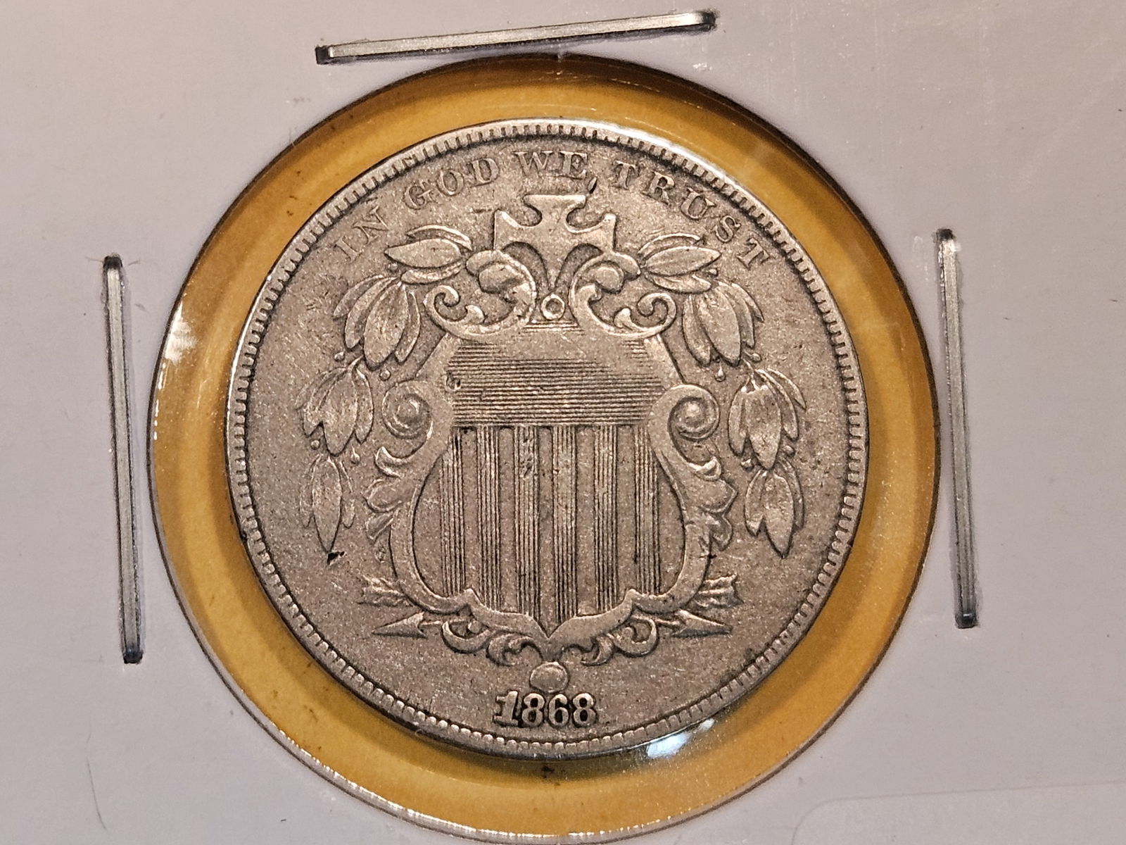 1868 Shield Nickel (1 of 3)