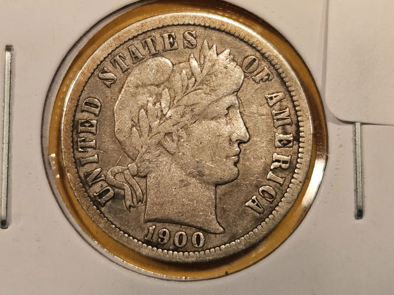 * Semi-Key 1900-O Barber silver Dime (1 of 3)