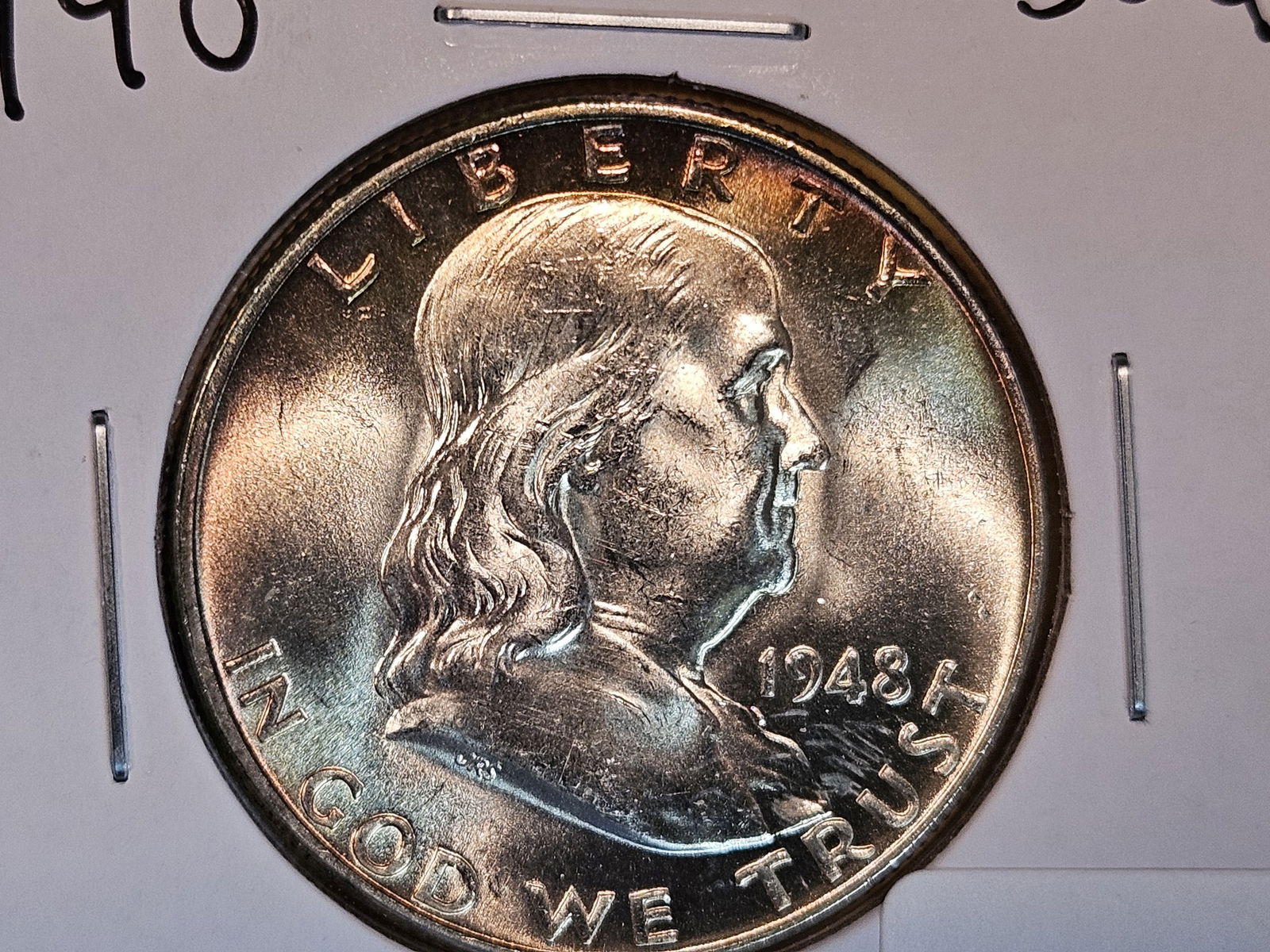 GEM Brilliant Uncirculated 1948 Franklin Half Dollar (1 of 4)