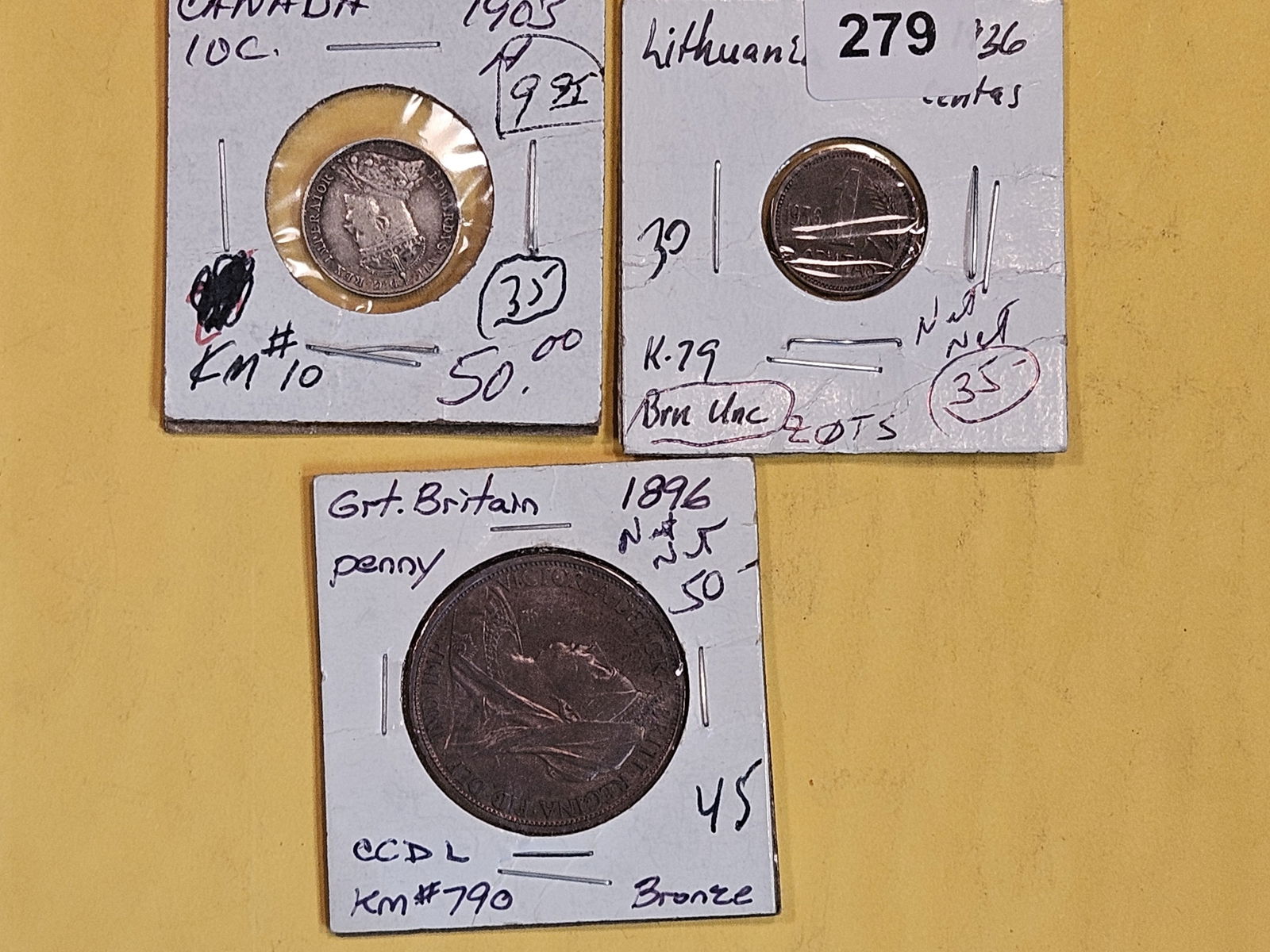 Three better World coins (1 of 7)