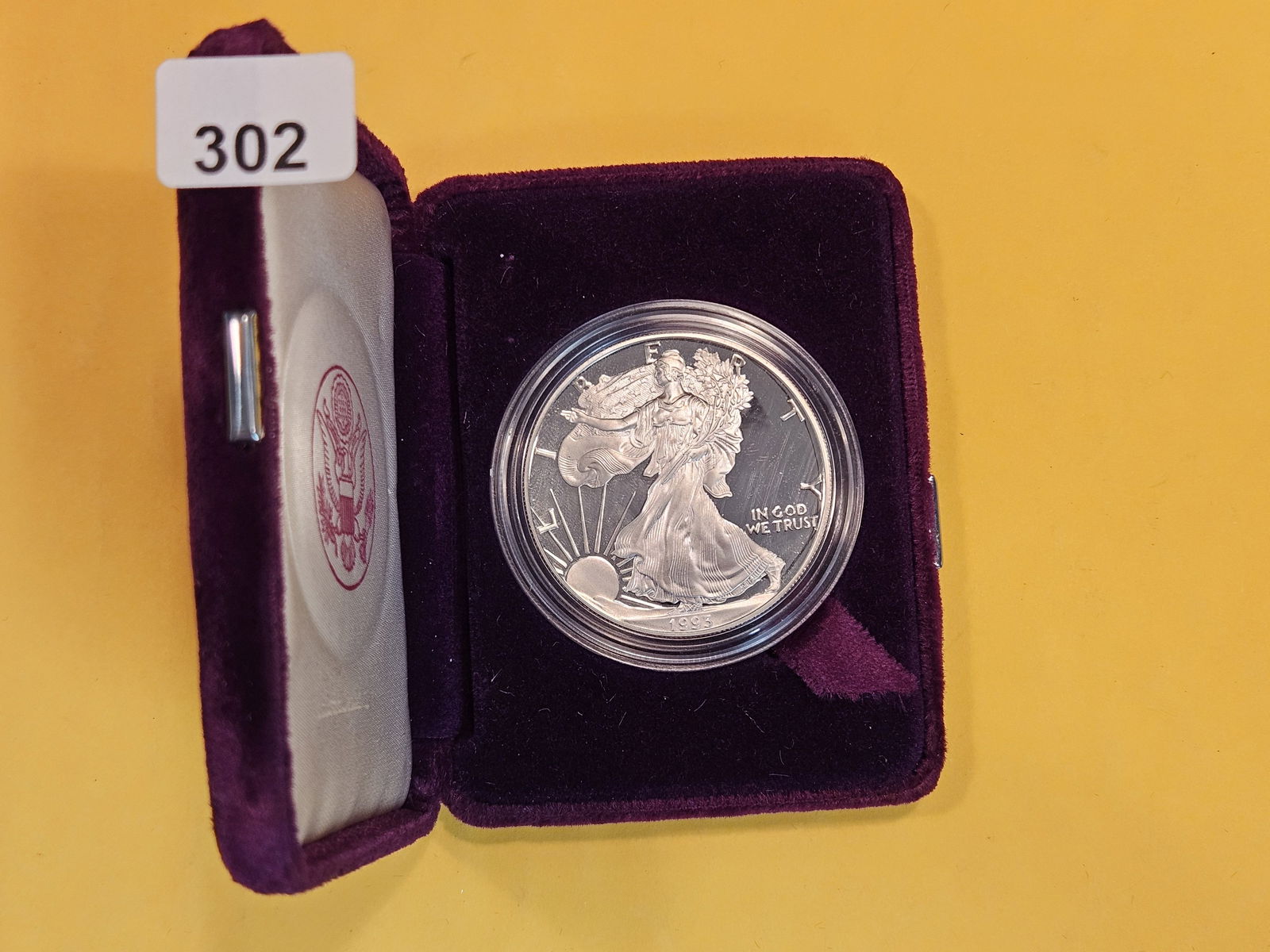 Better Date GEM Proof Deep Cameo 1993 America Silver Eagle (1 of 3)