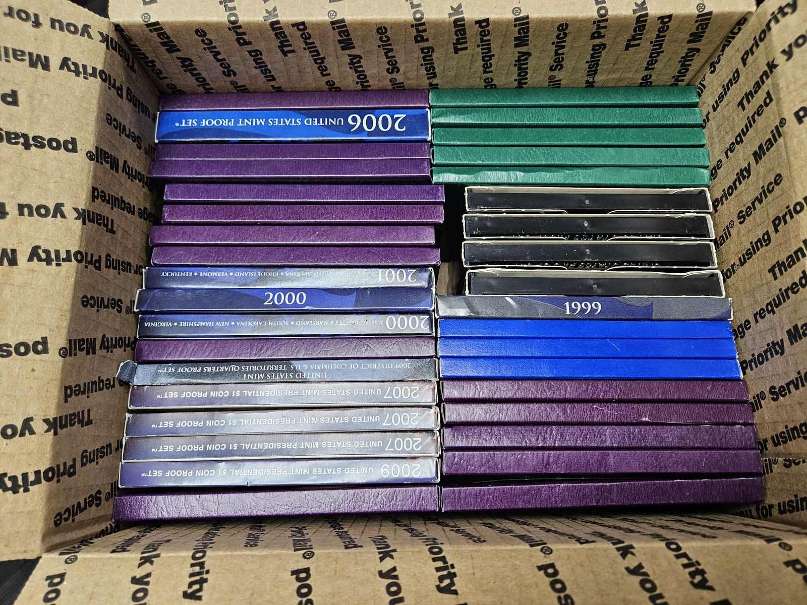 THIRTY-SIX US Proof Sets (1 of 2)