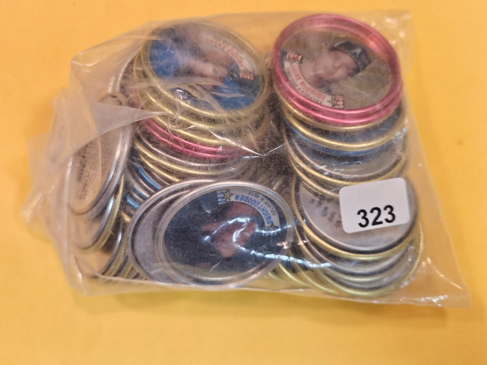 Baseball Coins!: I think all from the 1980's. I remember playing with these when I was a kid. From dealer. Unopened by us