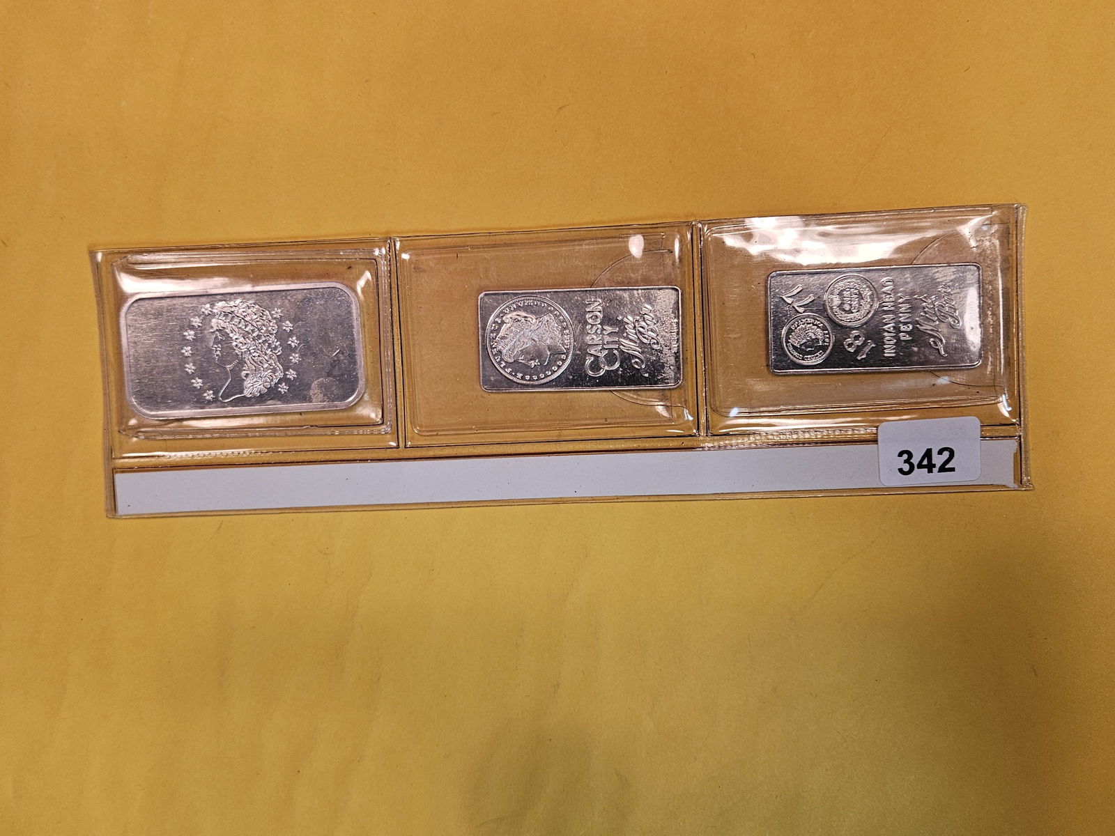 Three silver bars (1 of 2)