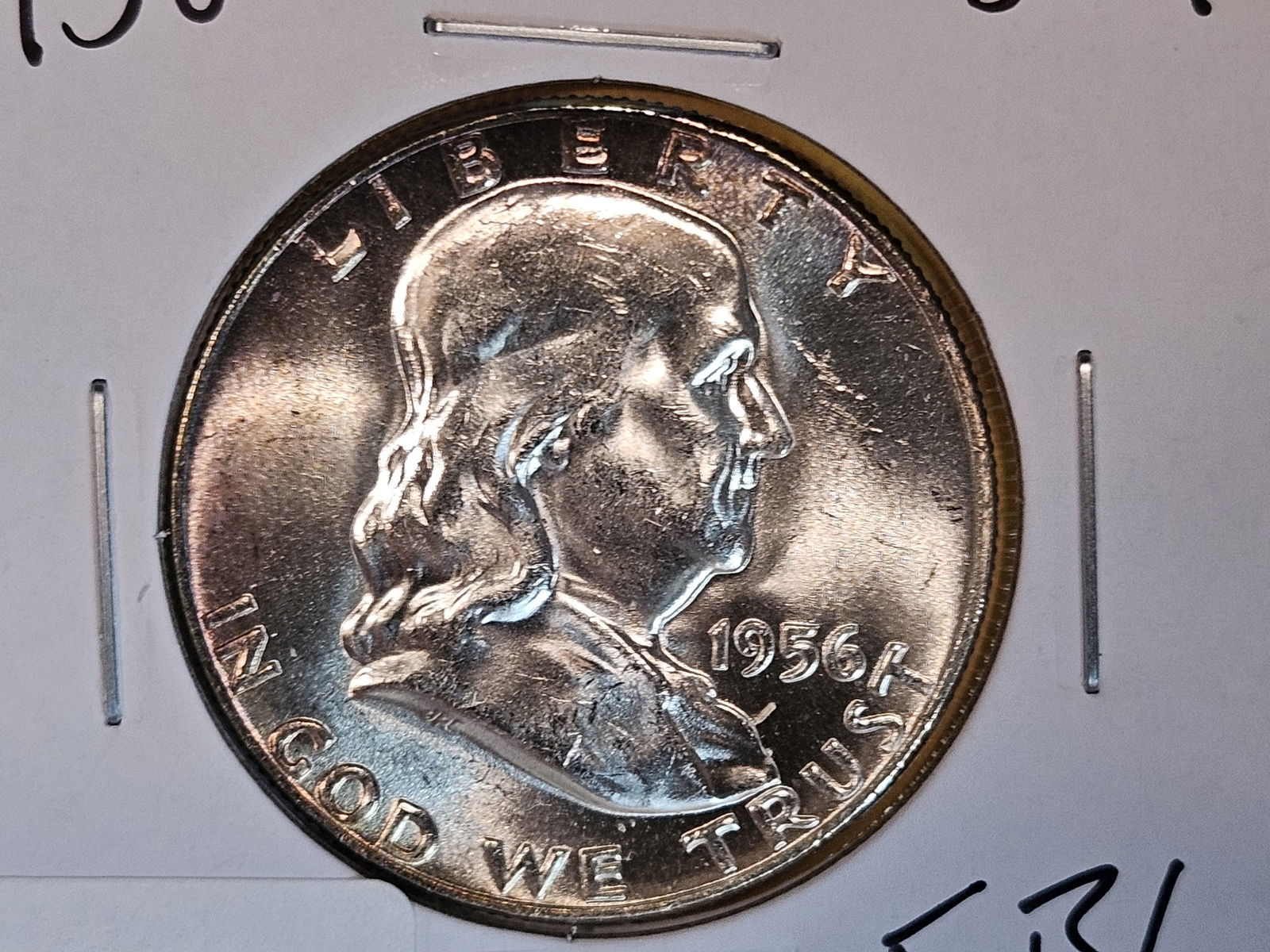 GEM Brilliant Uncirculated 1956 Franklin Half Dollar FBL (1 of 4)
