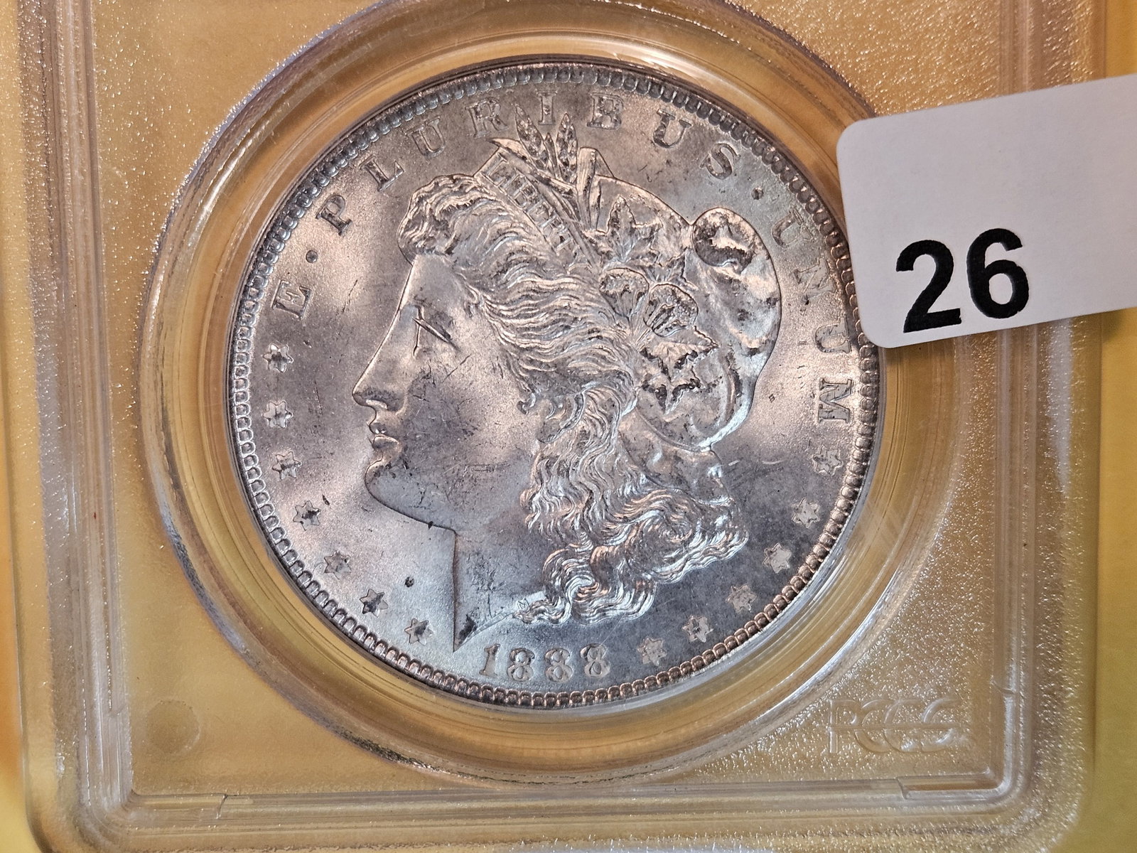 PCGS 1888 Morgan Dollar in Mint State 64 (1 of 4)