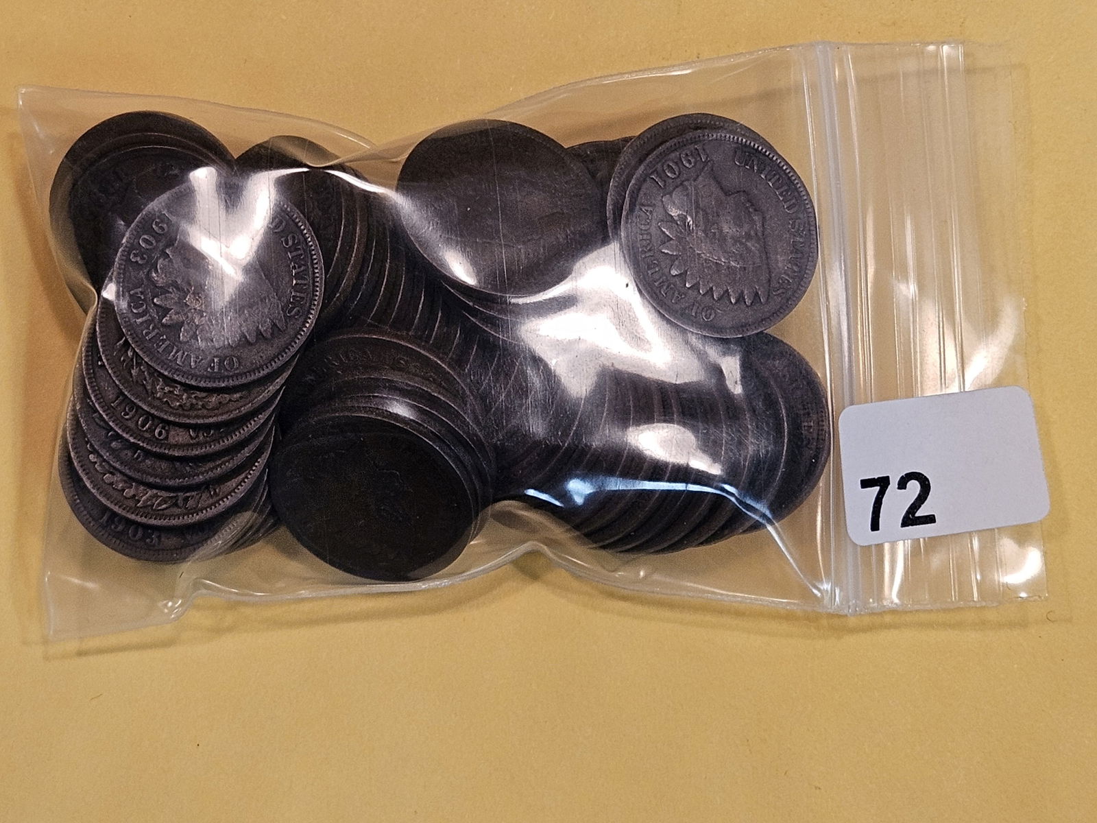 Fifty Indian cents (1 of 2)