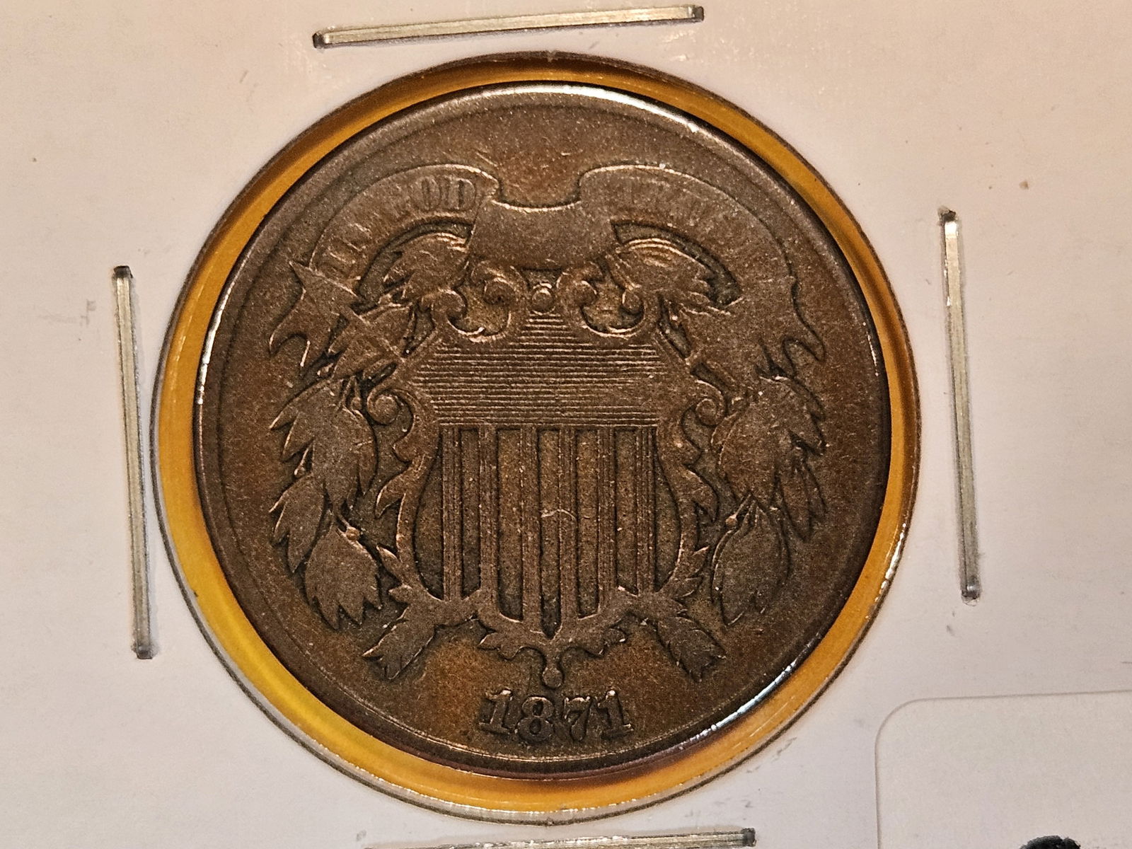 Better date 1871 Two Cent piece (1 of 3)