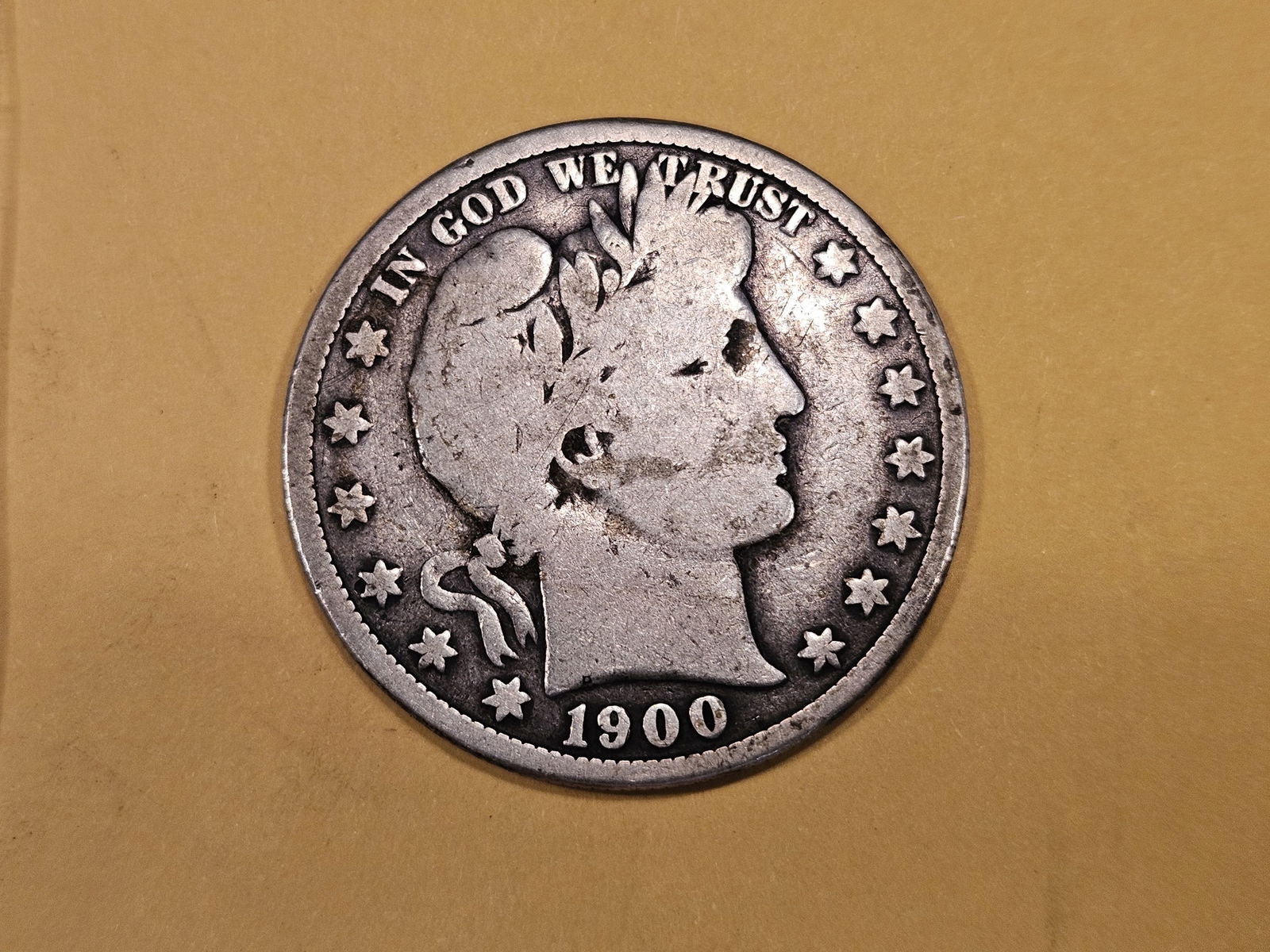 1900-S Barber Half Dollar (1 of 3)
