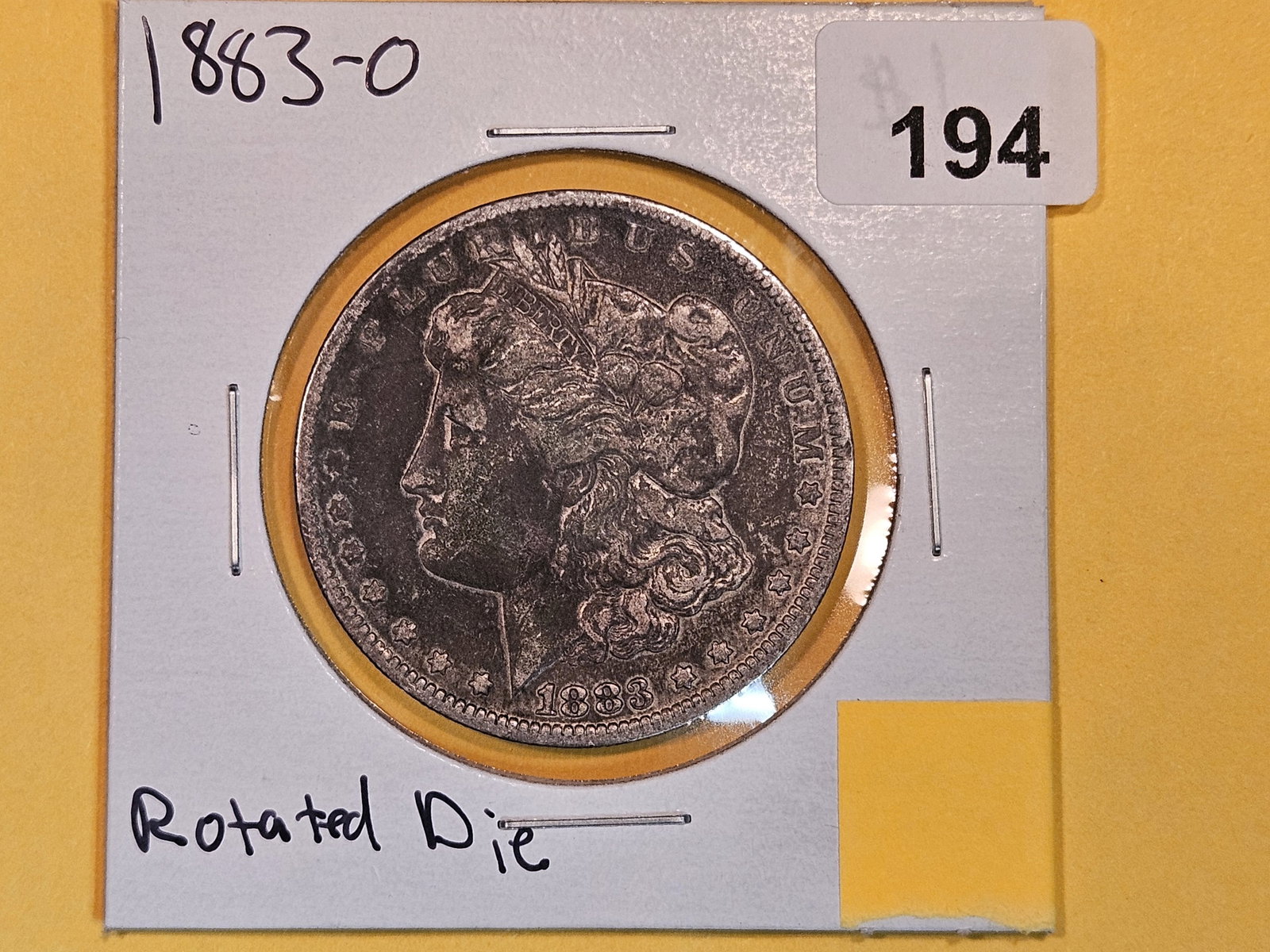 * RARE MINT ERROR! 1883-O Morgan Dollar Rotated Dies (1 of 3)
