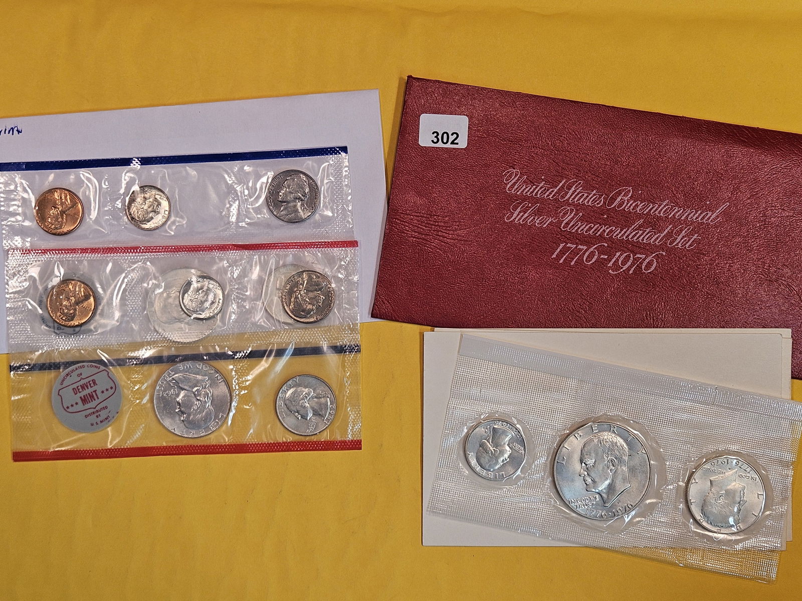 1962 and 1976 Silver US Mint Sets (1 of 3)