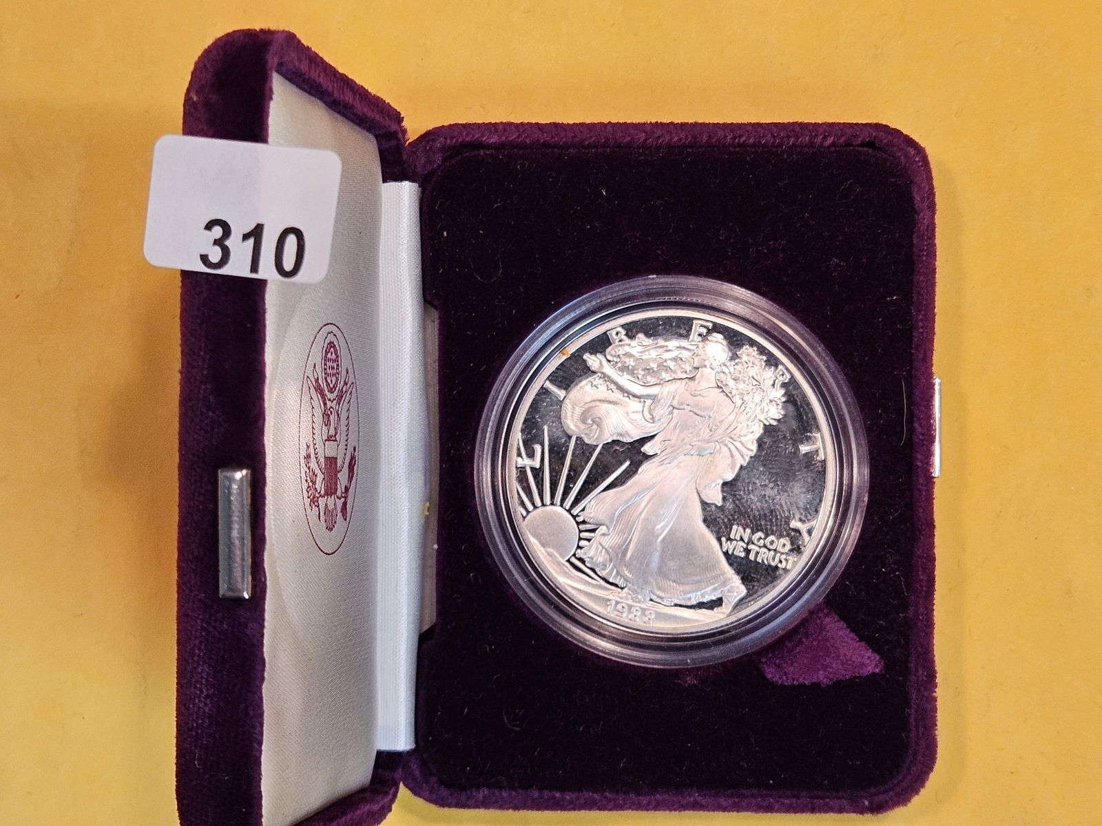 GEM Proof Deep Cameo 1988 American Silver Eagle (1 of 3)