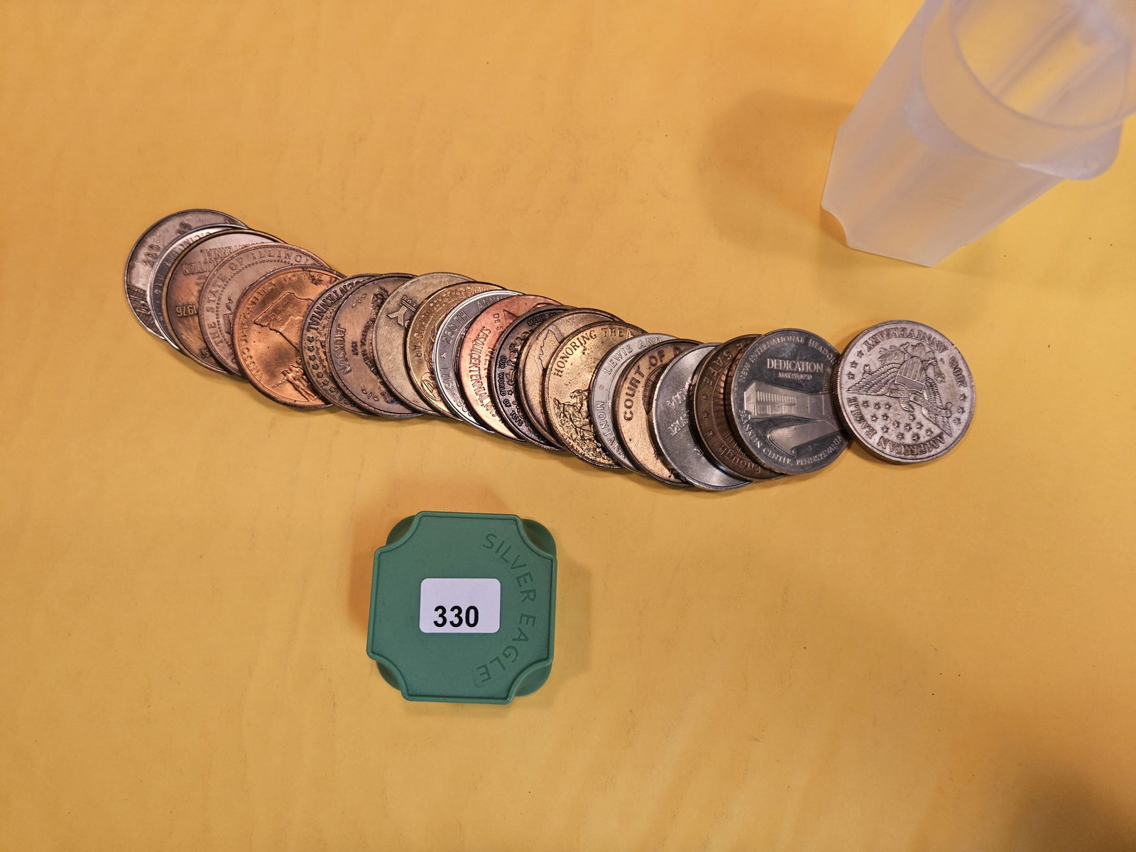 EXONUMIA!: Full roll of dollar-sized Tokens