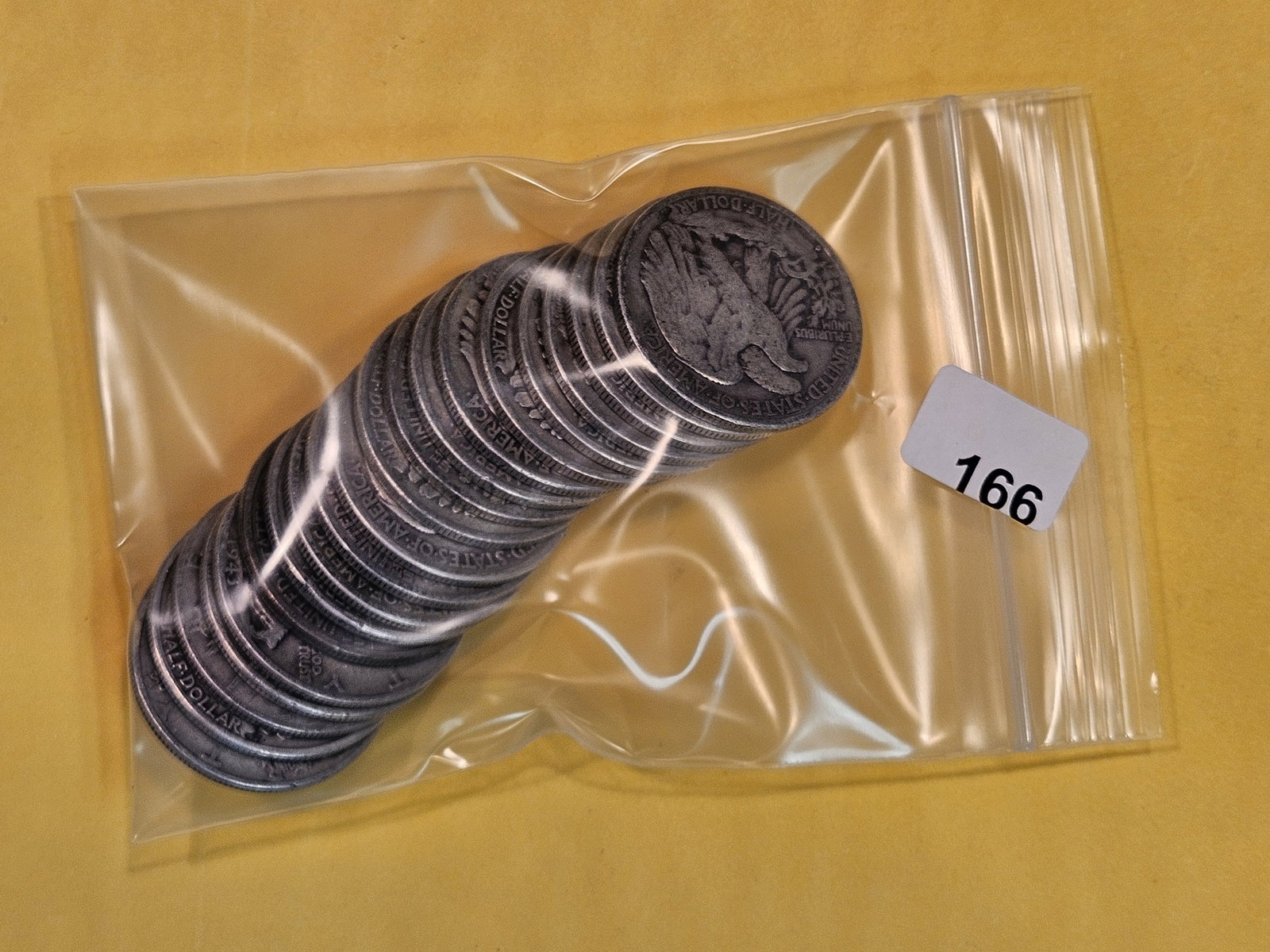 Twenty mixed 90% silver Half Dollars (1 of 1)