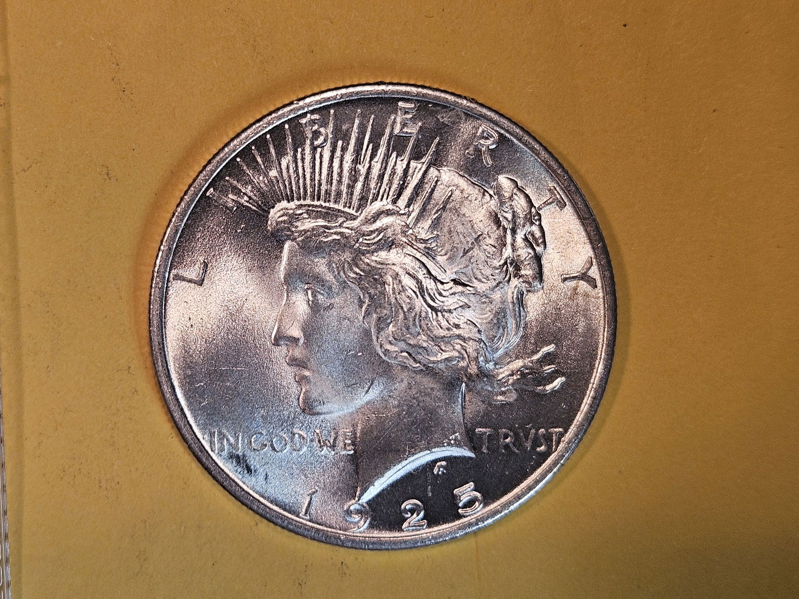 GEM Brilliant Uncirculated 1925 Peace Dollar (1 of 9)