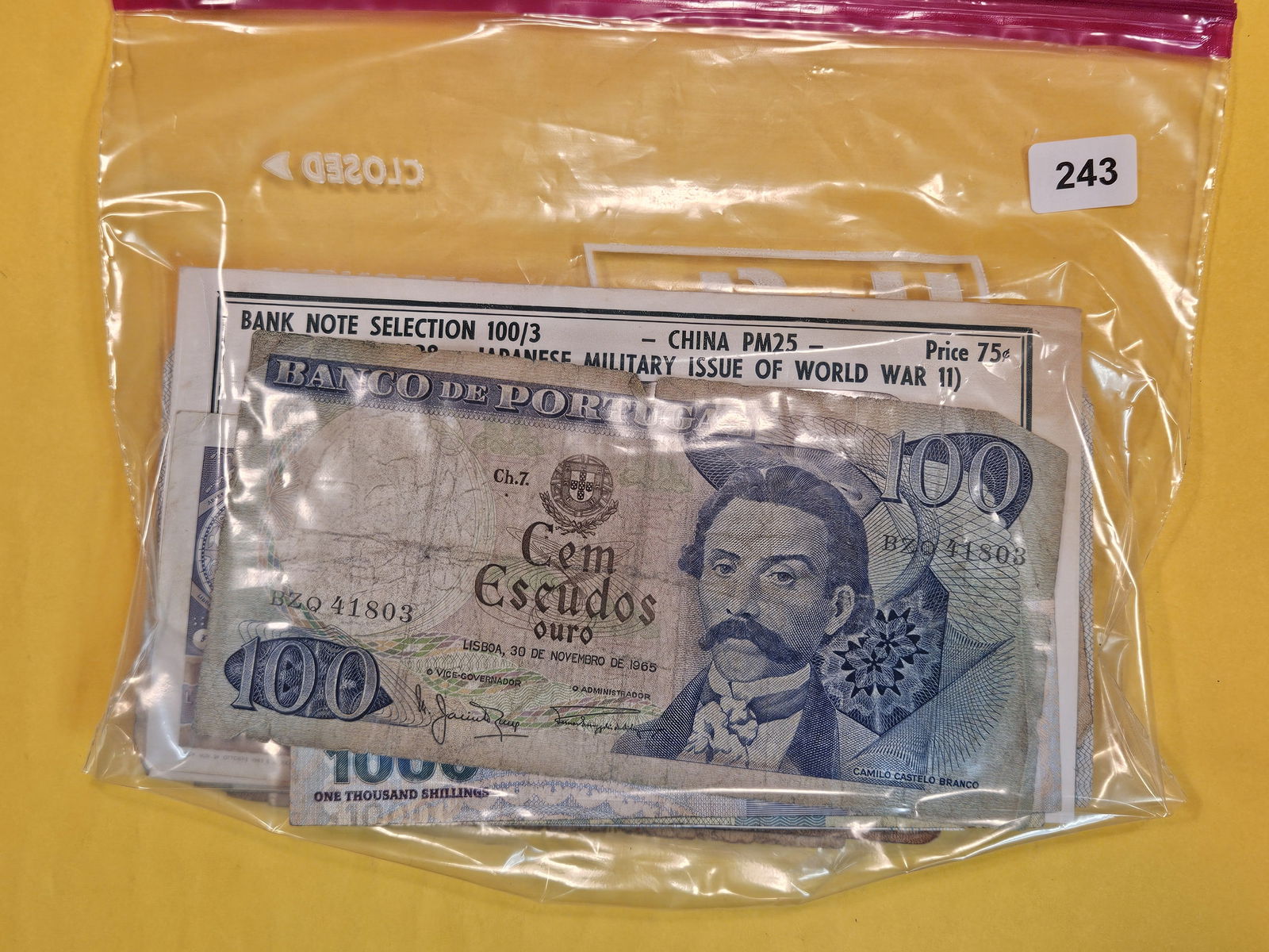 Fifty pieces of mixed World Paper money (1 of 2)