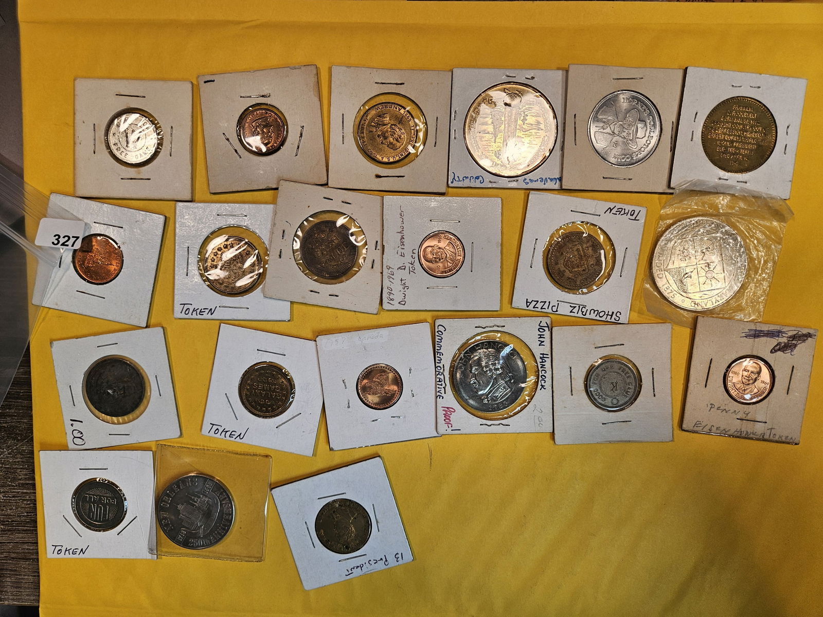 EXONUMIA!: Twenty-one fun, various, mixed Tokens