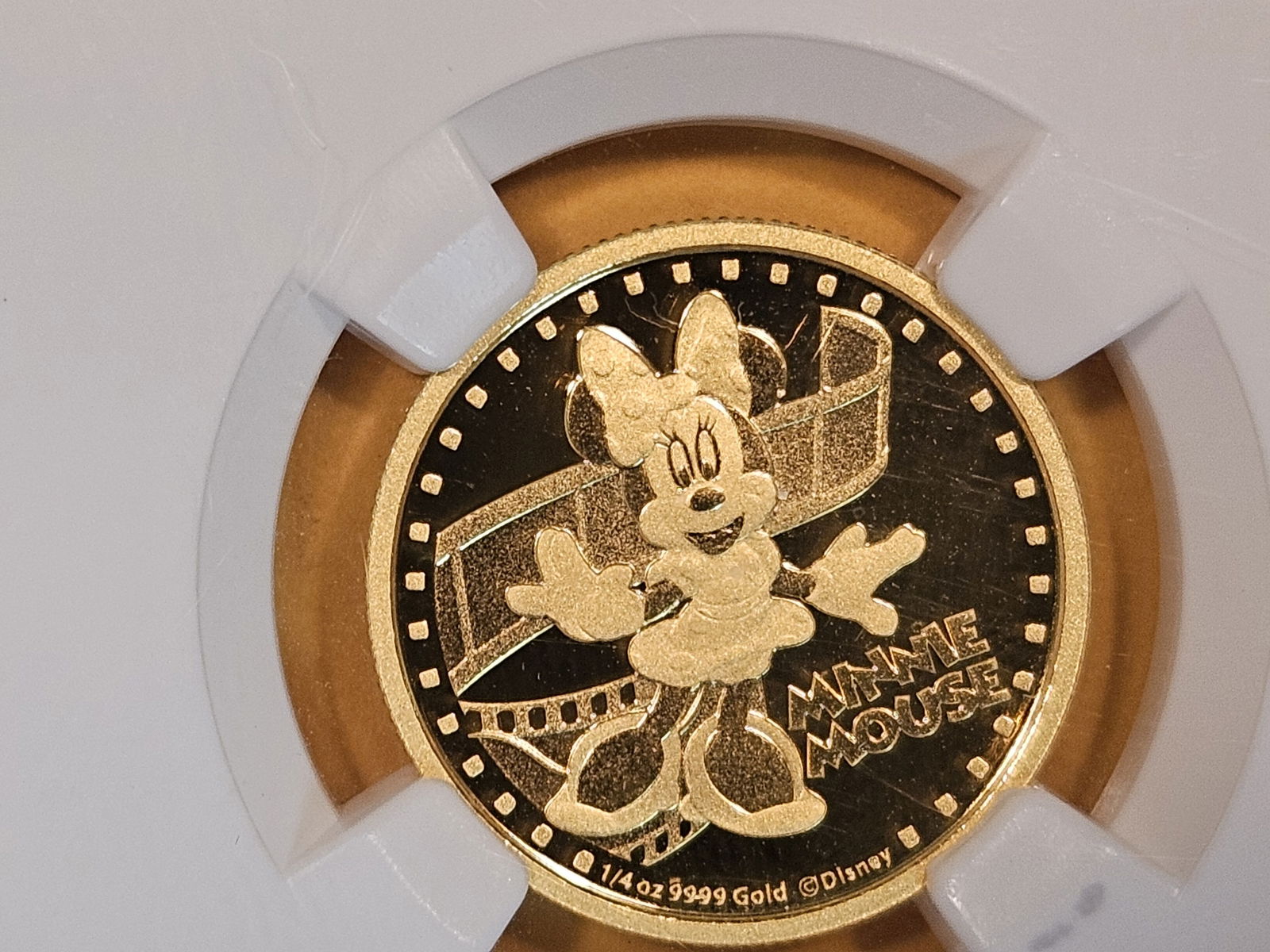 PERFECT DISNEY GOLD! NGC 2014 NIUE Gold $25 in Proof 70 Ultra Cameo (1 of 4)