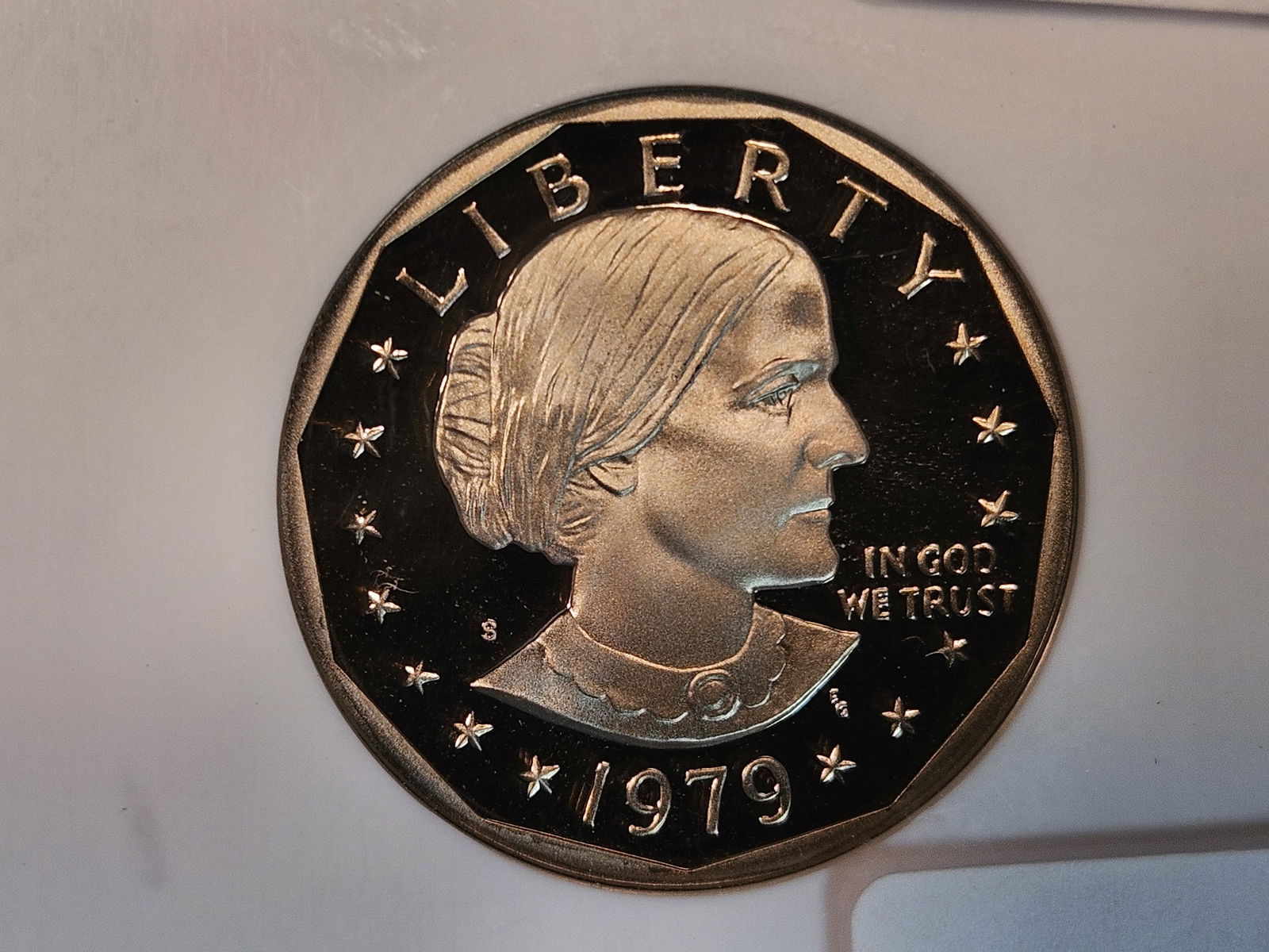 PERFECT! NGC 1979-S Type 2 Susan B Anthony Dollar in Proof 70 Ultra Cameo (1 of 4)