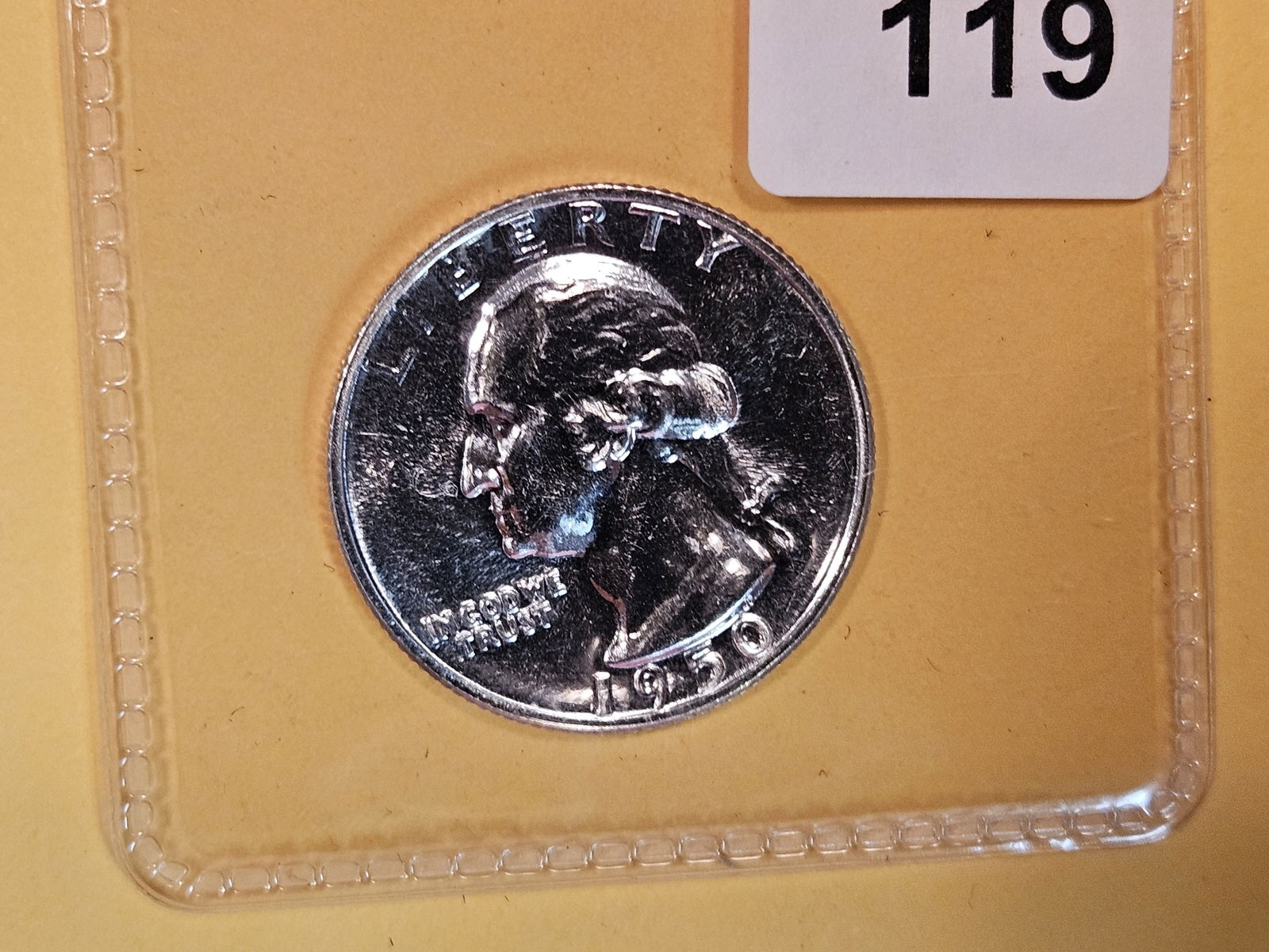 GEM Proof 1950 silver Washington Quarter (1 of 5)