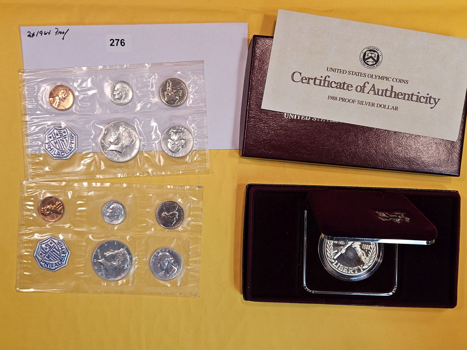 Three GEM Proof Silver US Proof Sets (1 of 4)