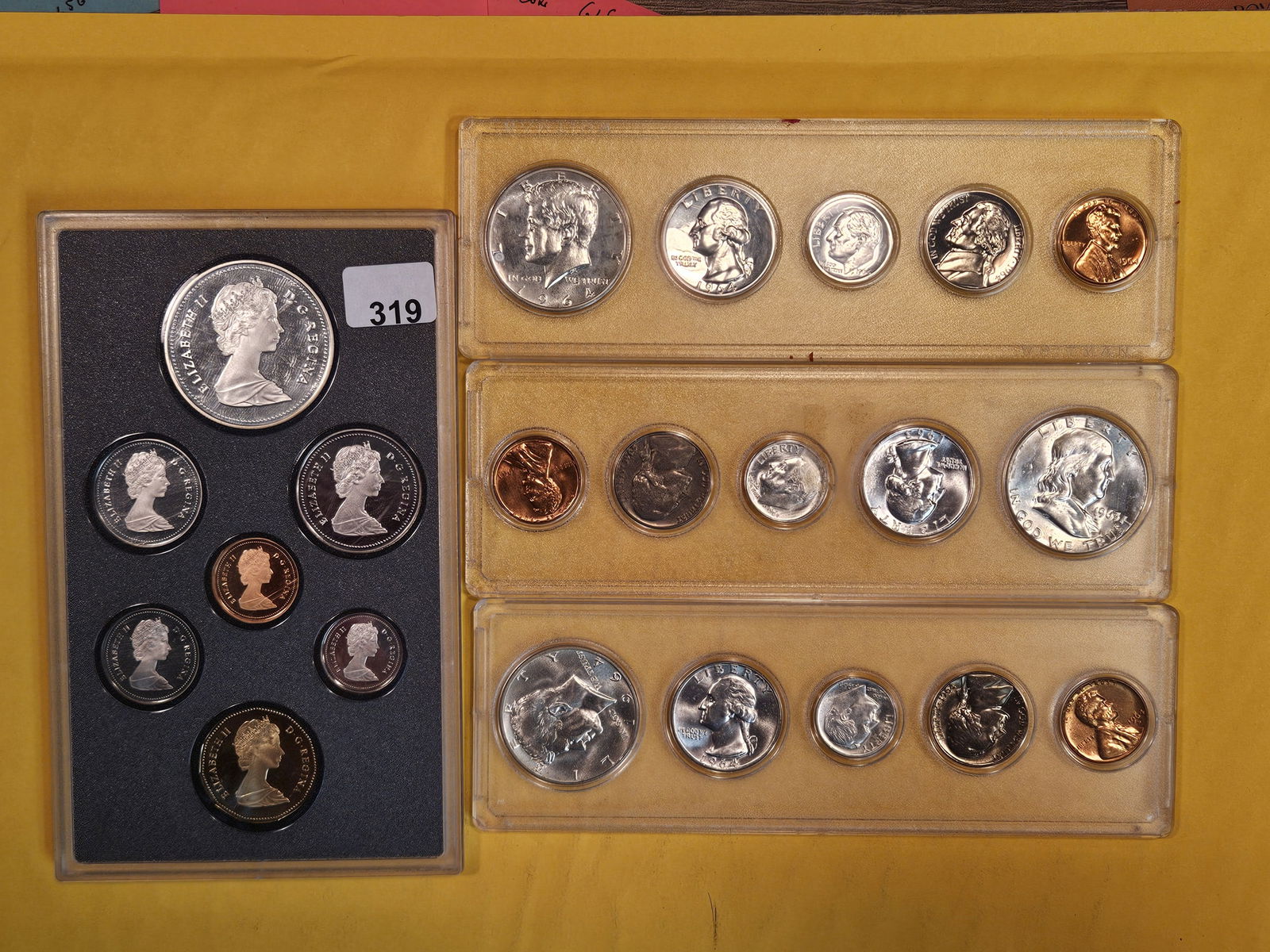 Four Sets of Silver Coins (1 of 7)