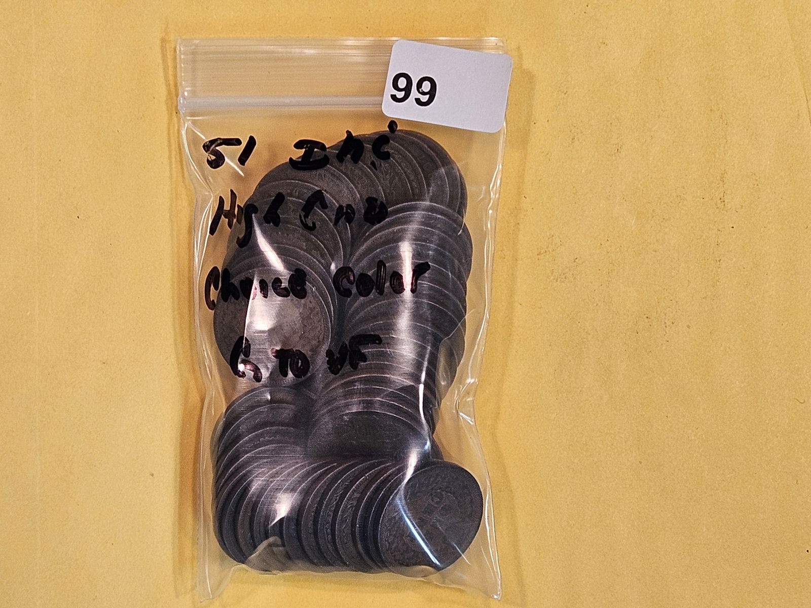 Fifty-one Indian cents (1 of 1)