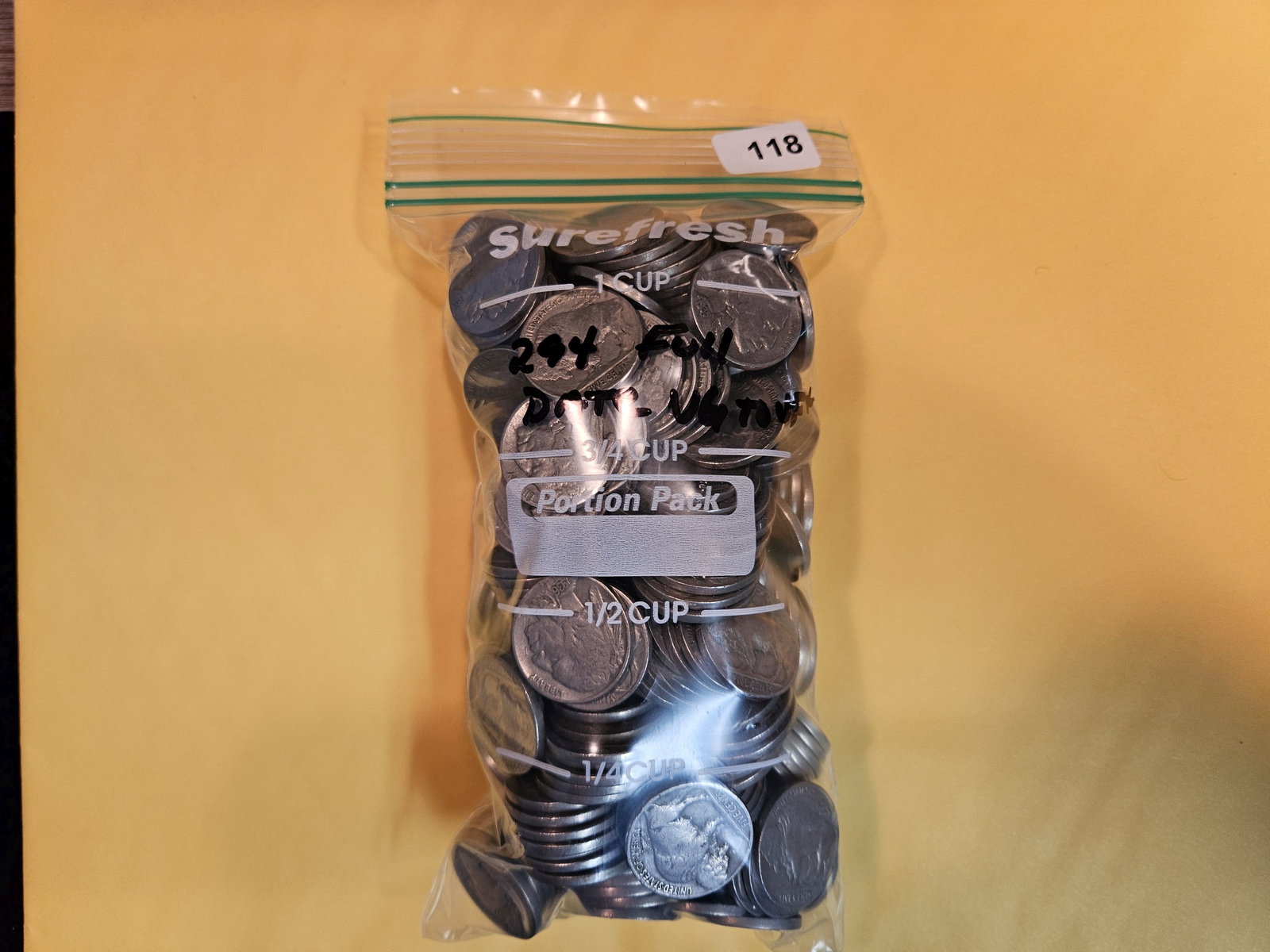 Two Hundred ninety-four Buffalo Nickels (1 of 1)