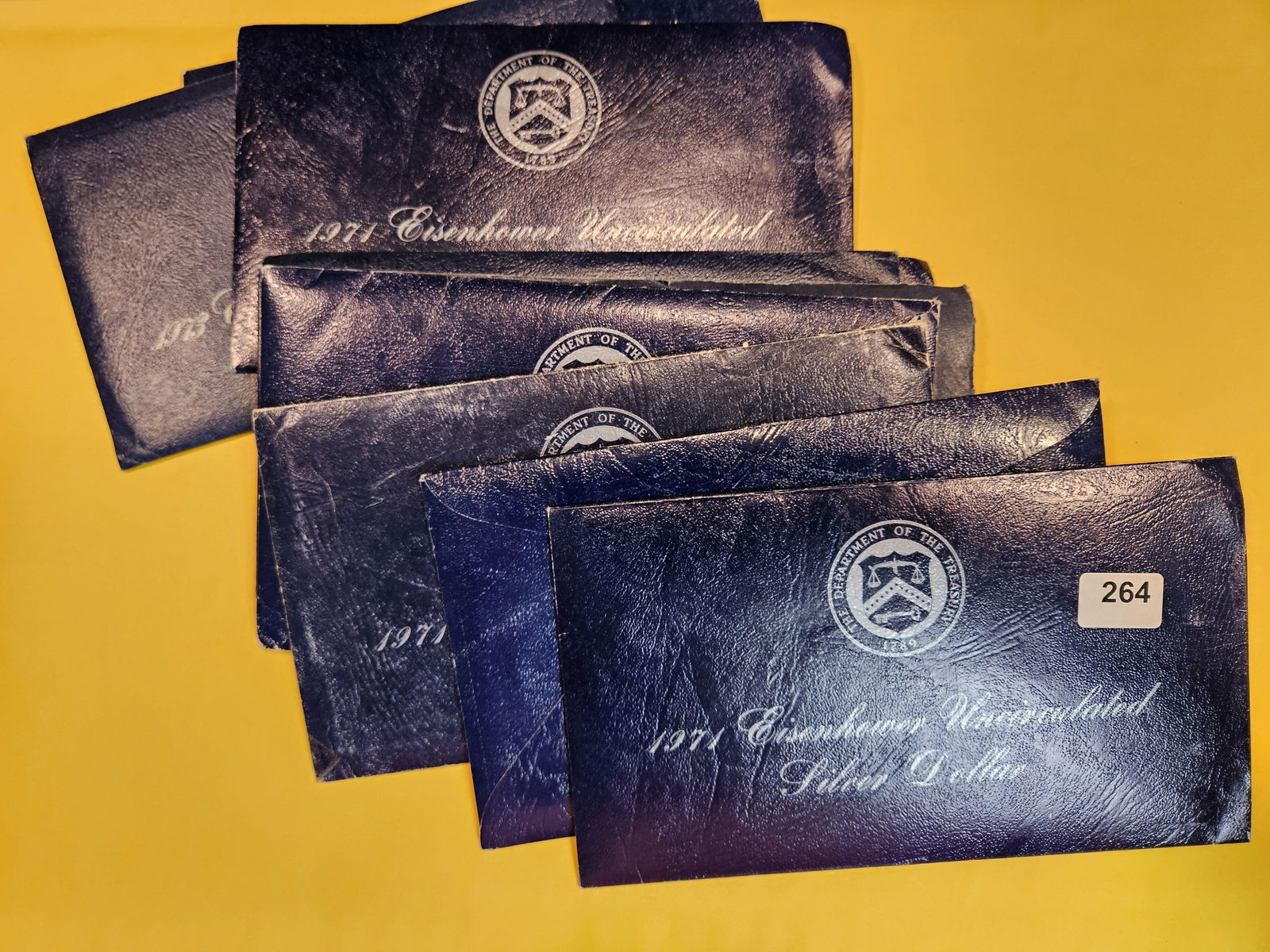 TEN Brilliant Uncirculated SILVER Blue IKEs (1 of 1)