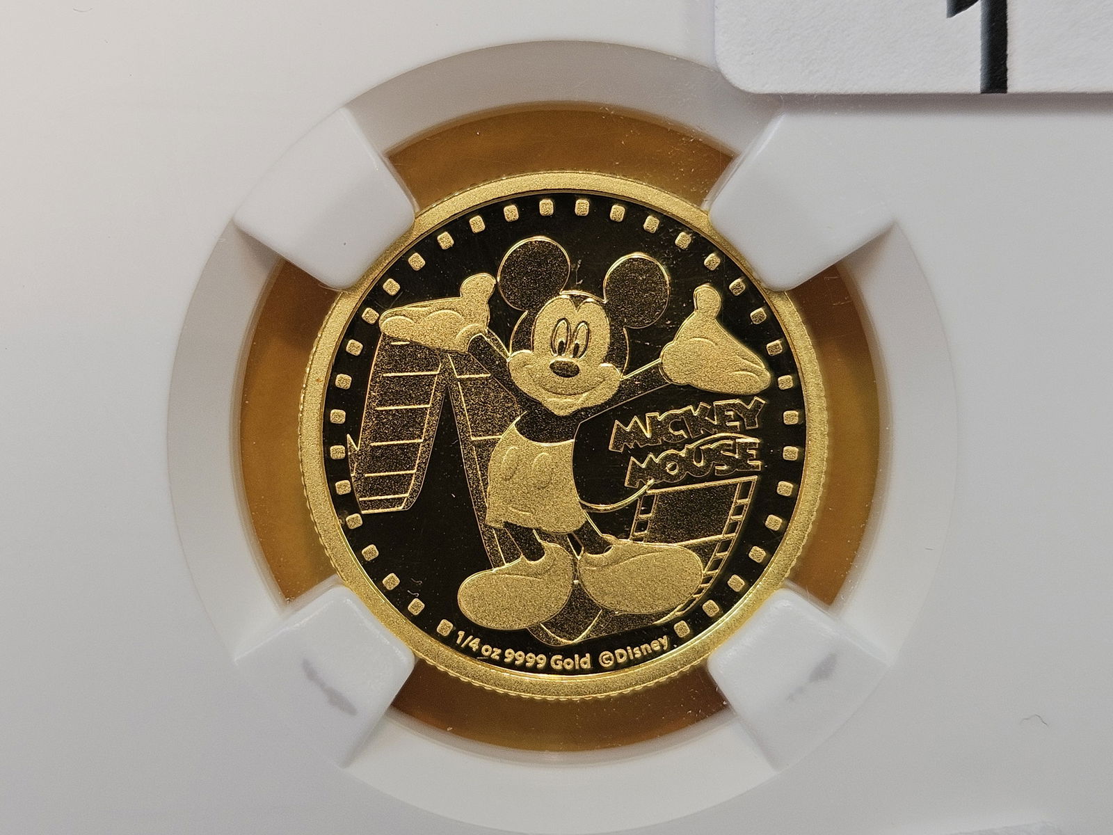 DISNEY GOLD! PERFECT! NGC 2014 Gold Niue $25 in Proof 70 Ultra Cameo (1 of 4)