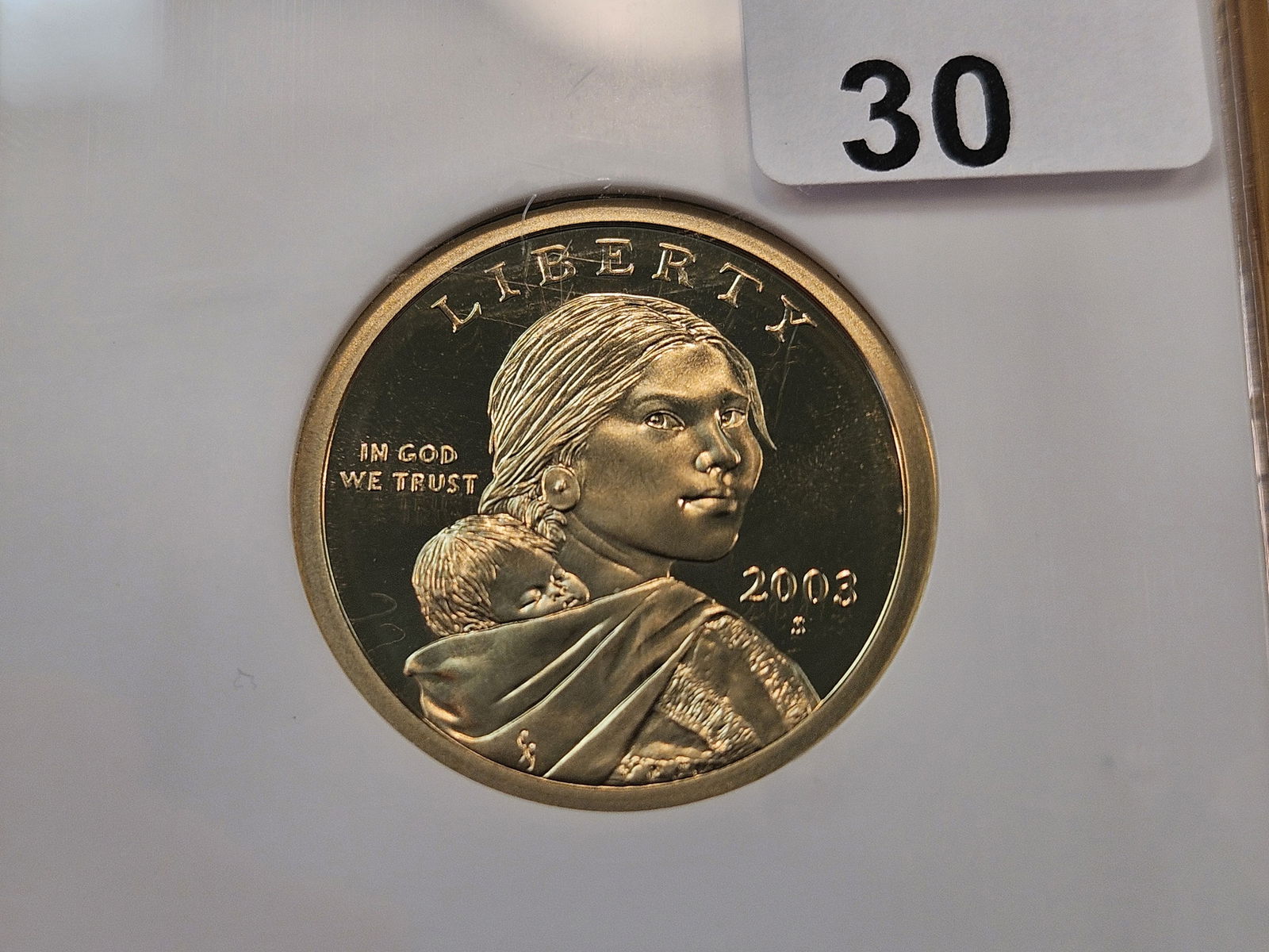 NGC Proof 2003-S Sacagawea Dollar in Proof 70 Ultra Cameo (1 of 4)