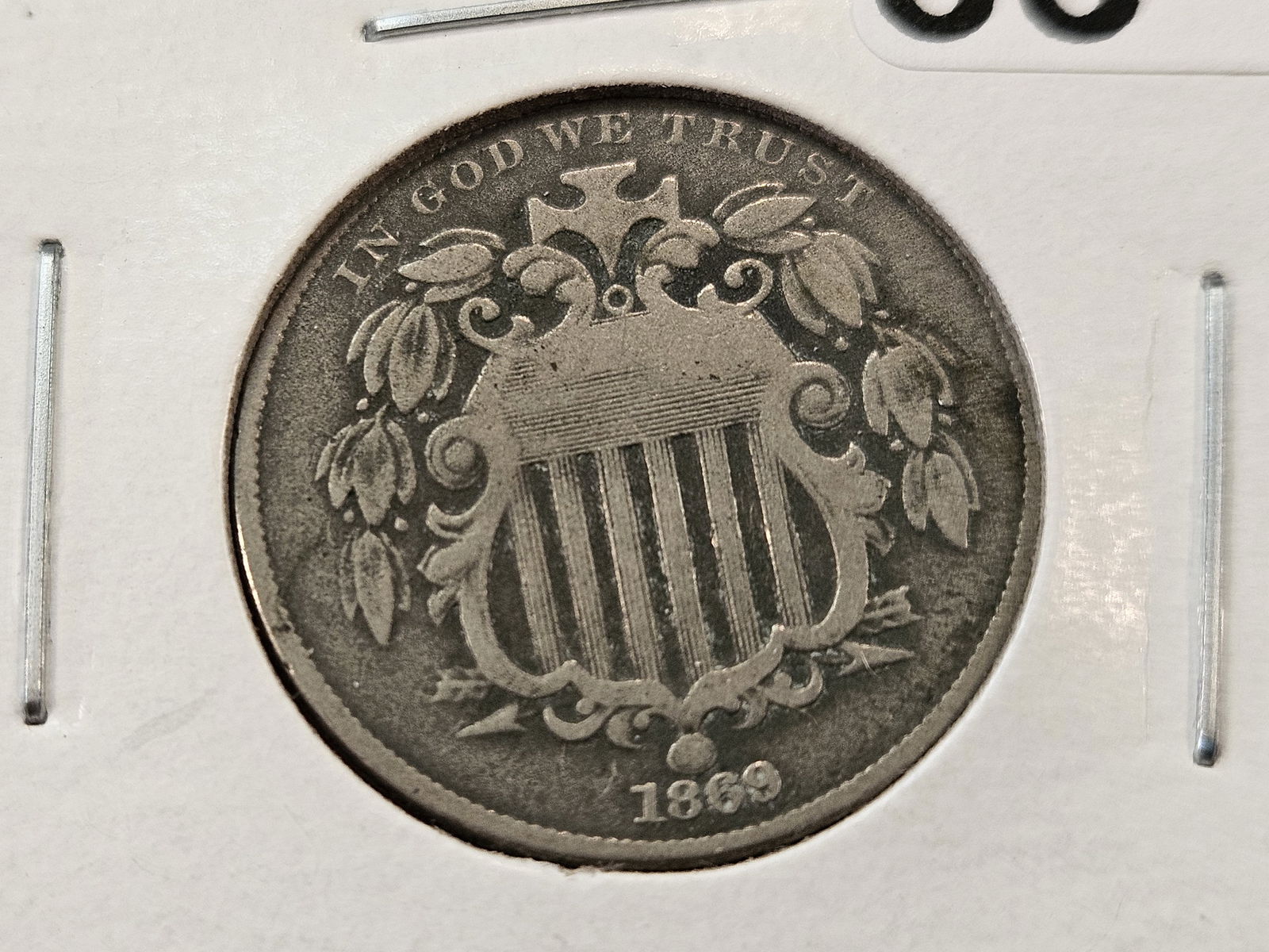 1869 Shield Nickel (1 of 4)