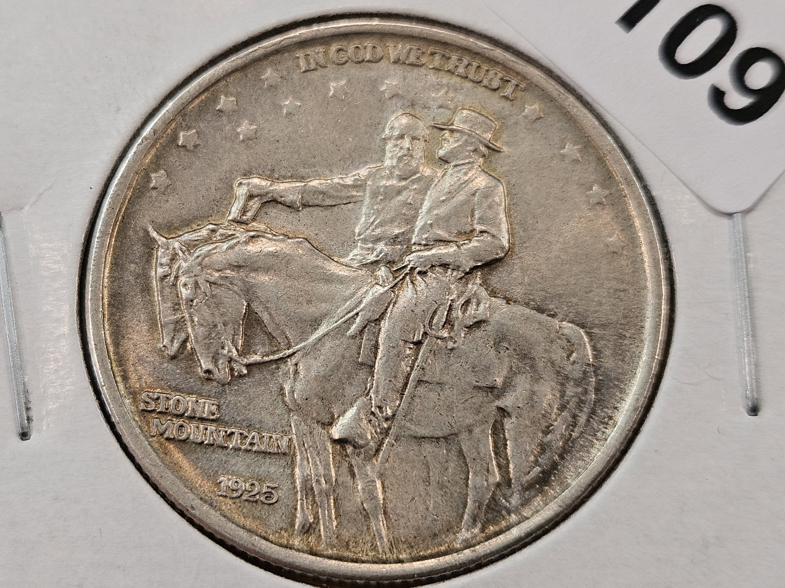 1925 Stone Mountain Silver Dollar: About Uncirculated