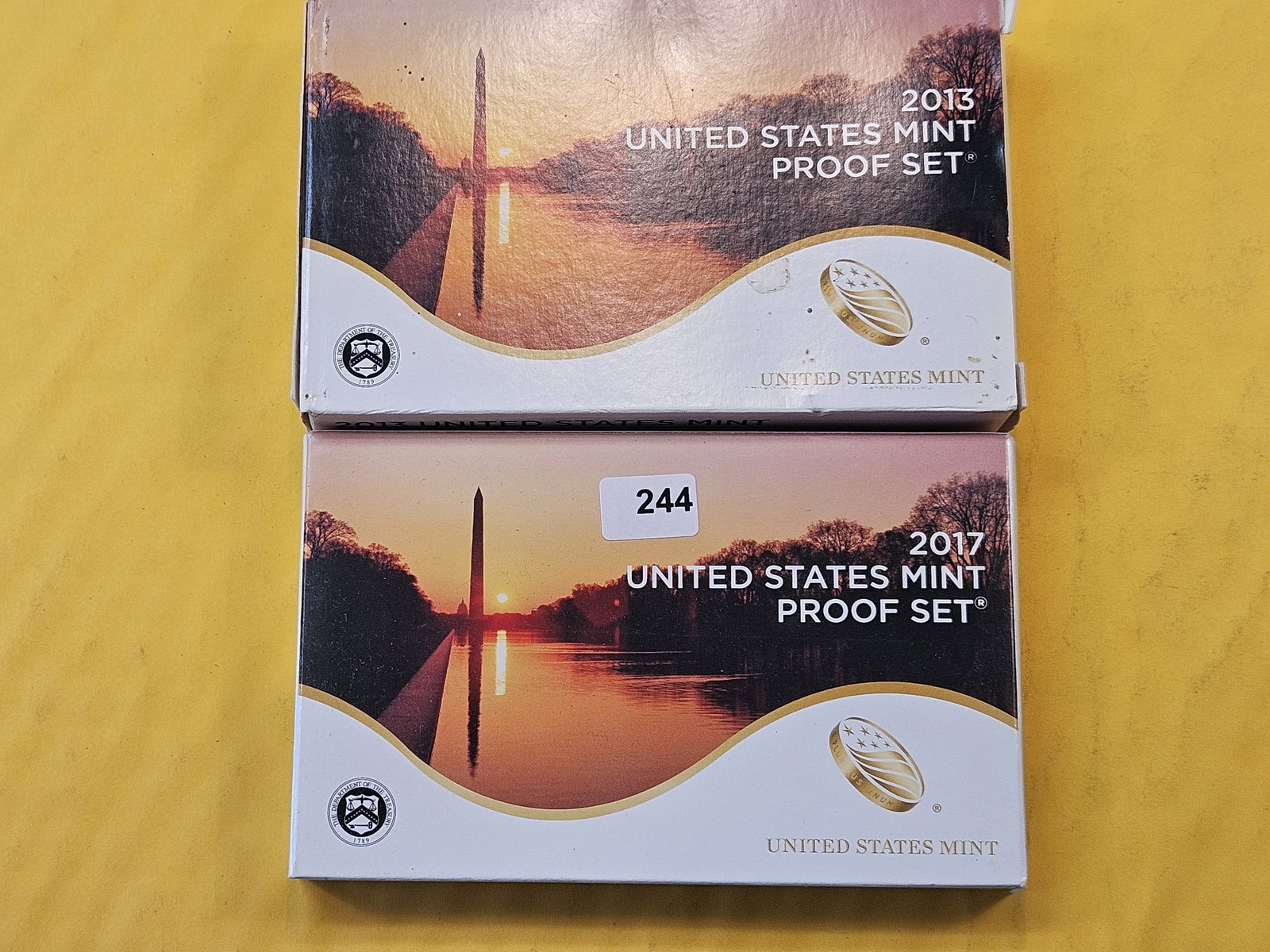 2013 and 2017 US Proof Sets (1 of 1)