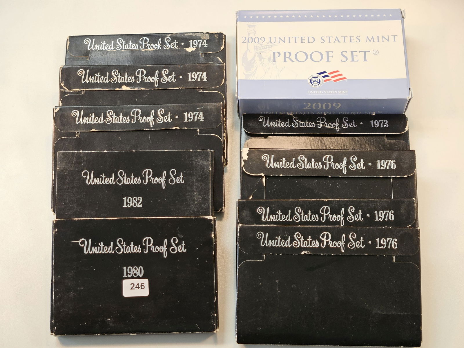 Ten Mixed US Proof Sets (1 of 1)