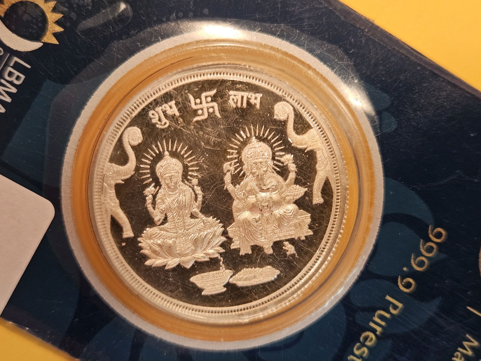 SILVER! LBMA Ten Gram .999 fine silver Proof art round (1 of 4)