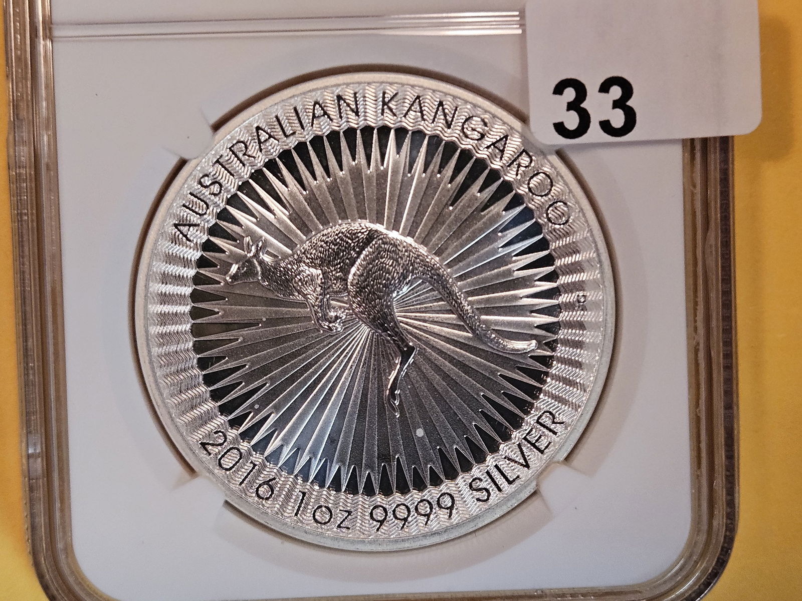 PERFECT! NGC 2016-P Australia Silver Dollar in Mint State 70 (1 of 3)