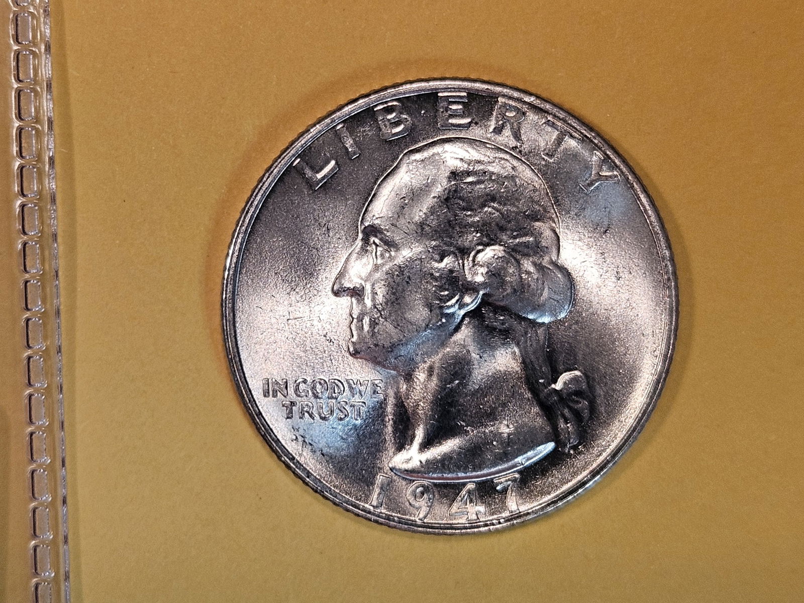 Very Choice Brilliant Uncirculated 1947-S Washington Quarter (1 of 5)