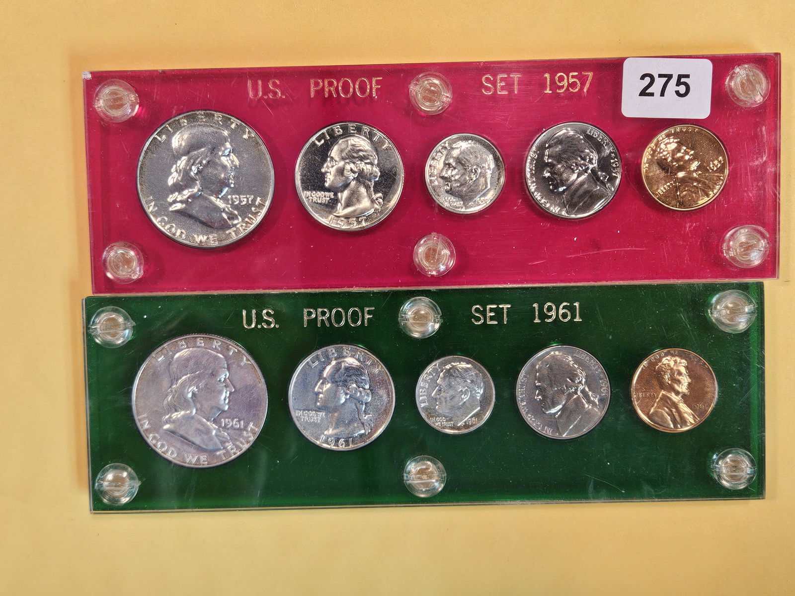 Two Purty US Silver Proof Sets (1 of 9)