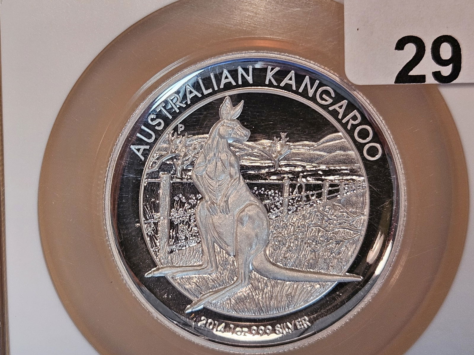 PERFECT! NGC 2014-P Australia silver Dollar in Proof 70 Ultra Cameo (1 of 4)