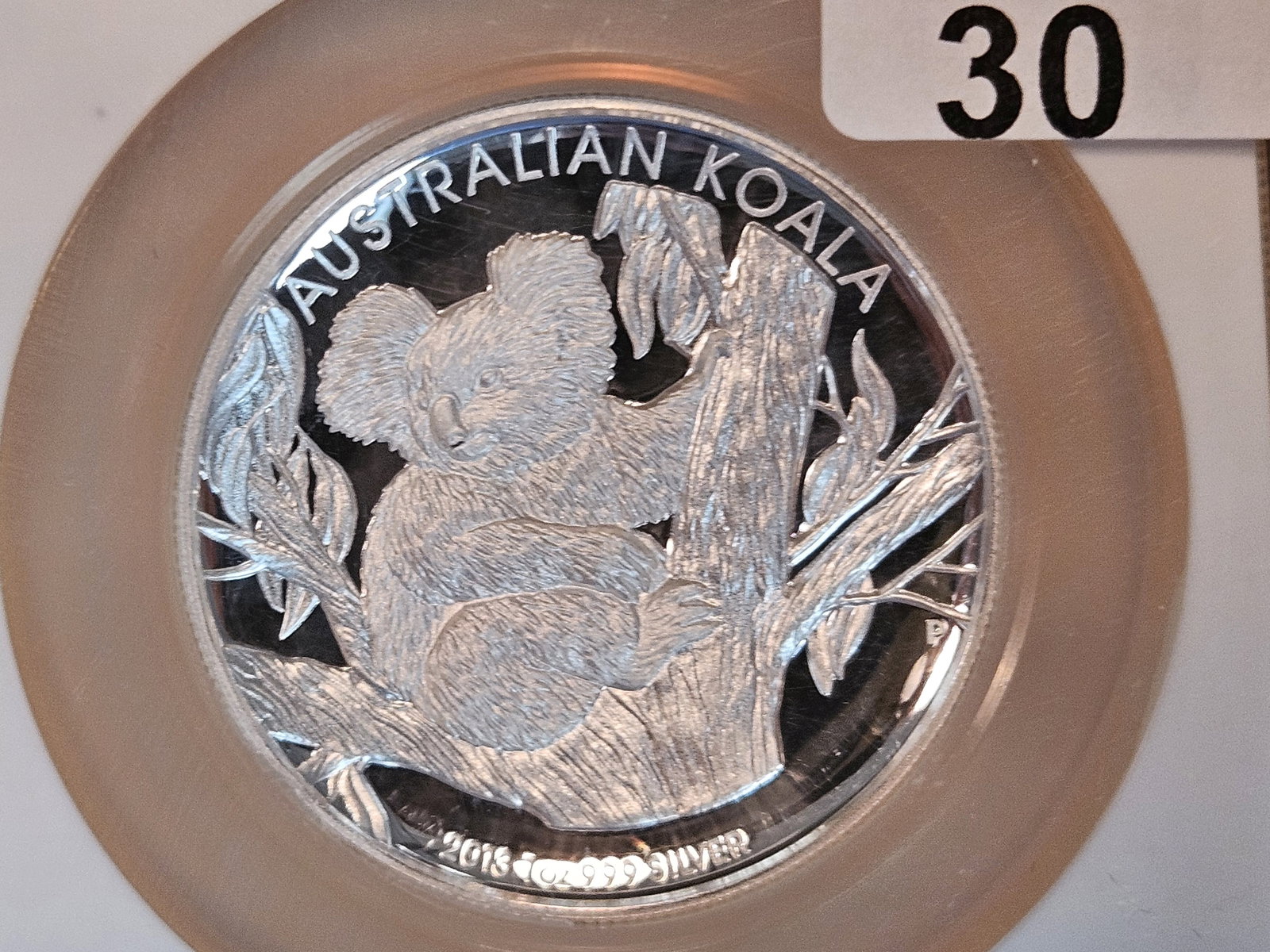 PERFECT! NGC 2013-P Australia silver Dollar in Proof 70 Ultra Cameo (1 of 3)
