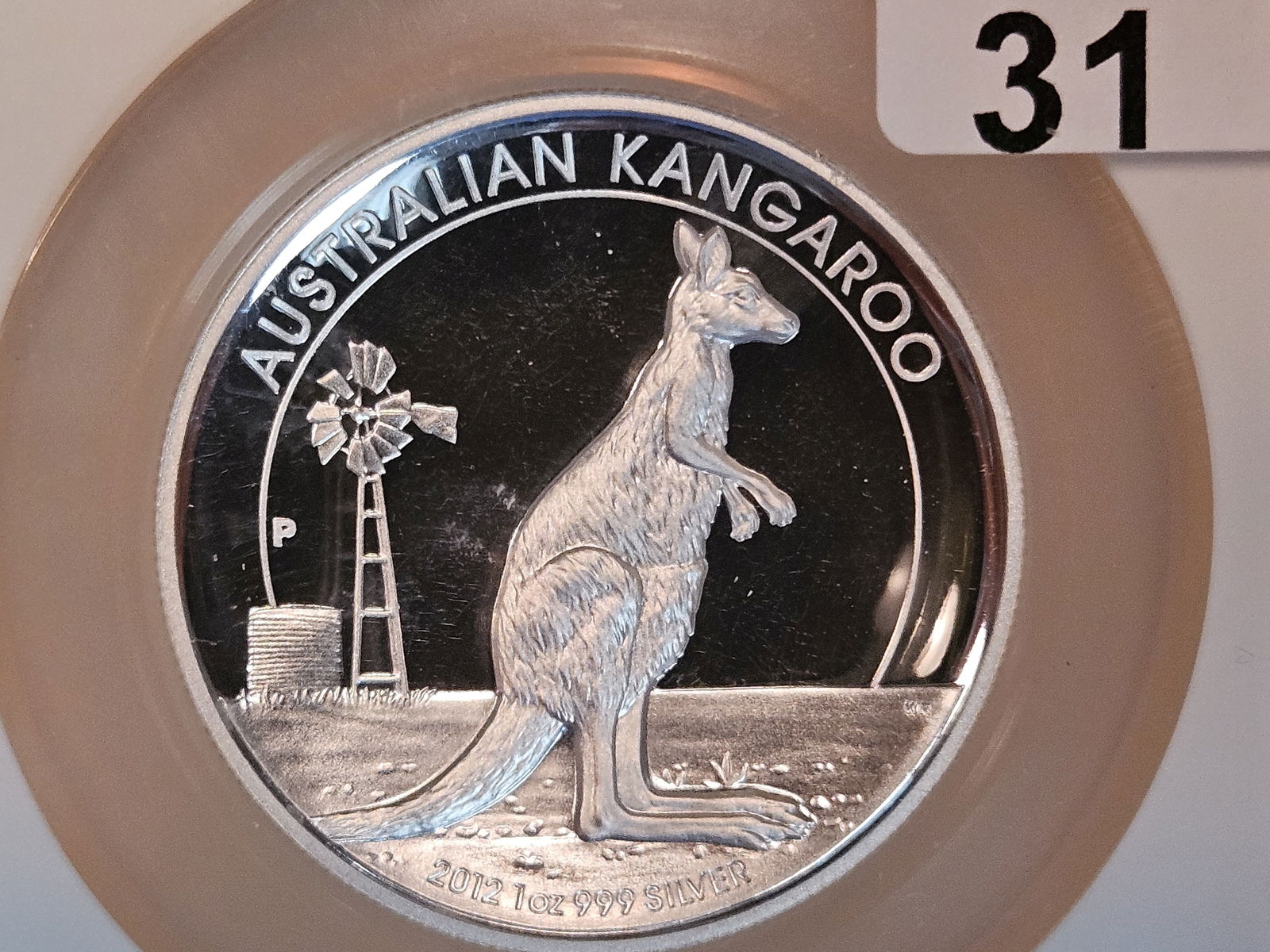 PERFECT! NGC 2012-P Australia silver Dollar in Proof 70 Ultra Cameo (1 of 3)