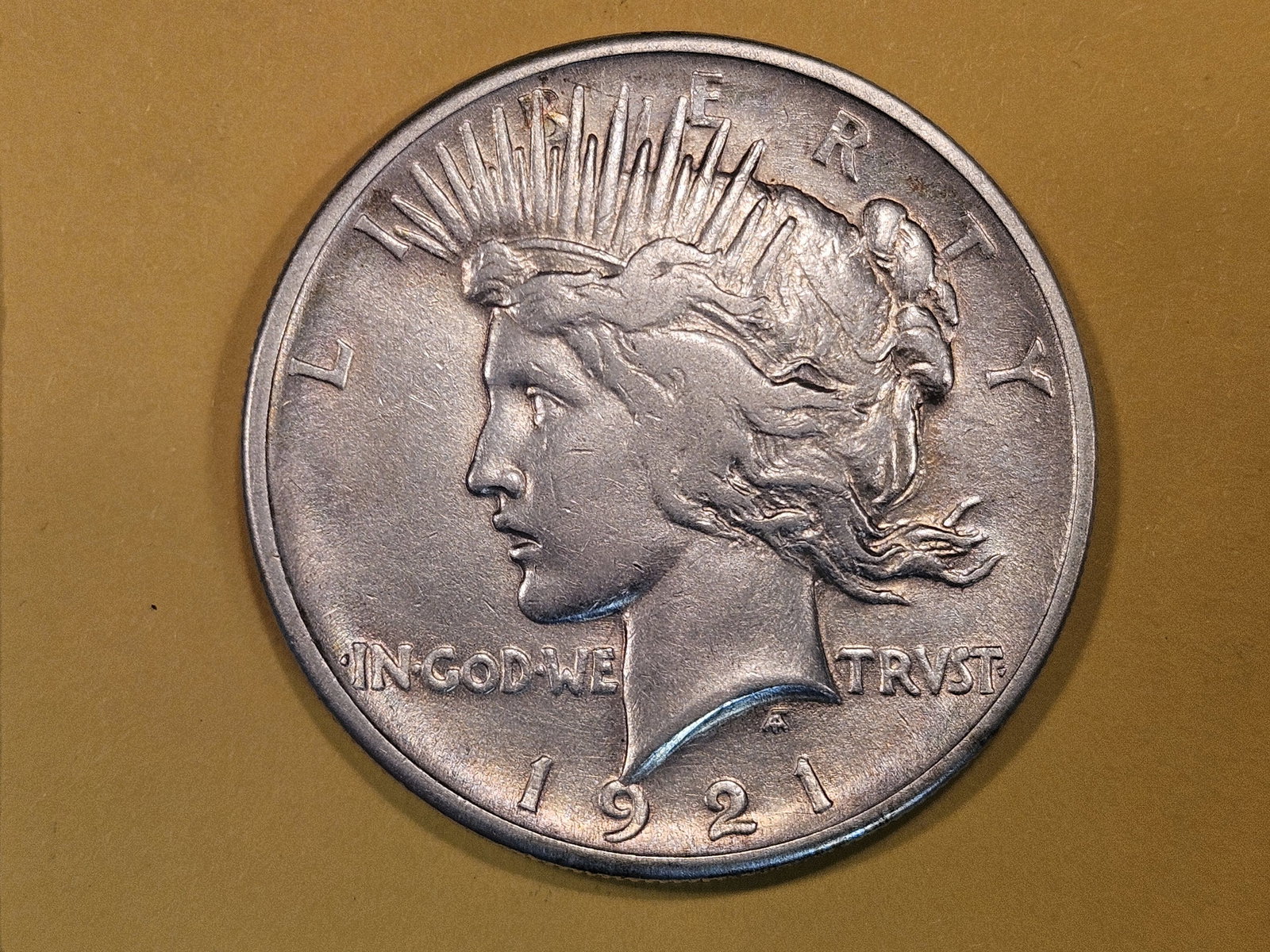 ** KEY DATE ** 1921 Peace Dollar in Very Fine plus (1 of 5)