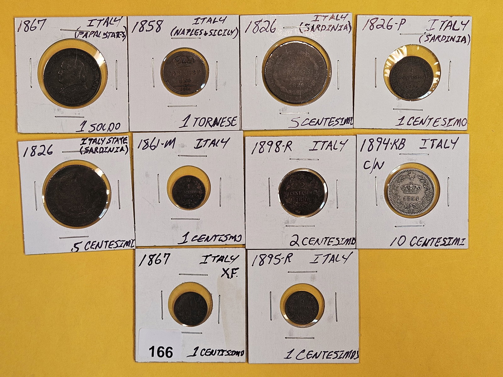 Ten nice coins from Italy (1 of 7)