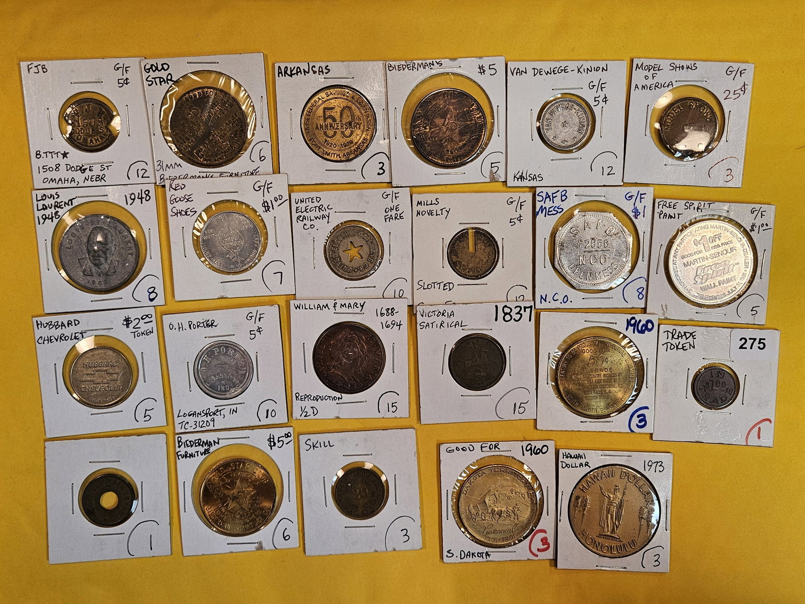 Twenty-three more pieces of cool exonumia: Nice mix!