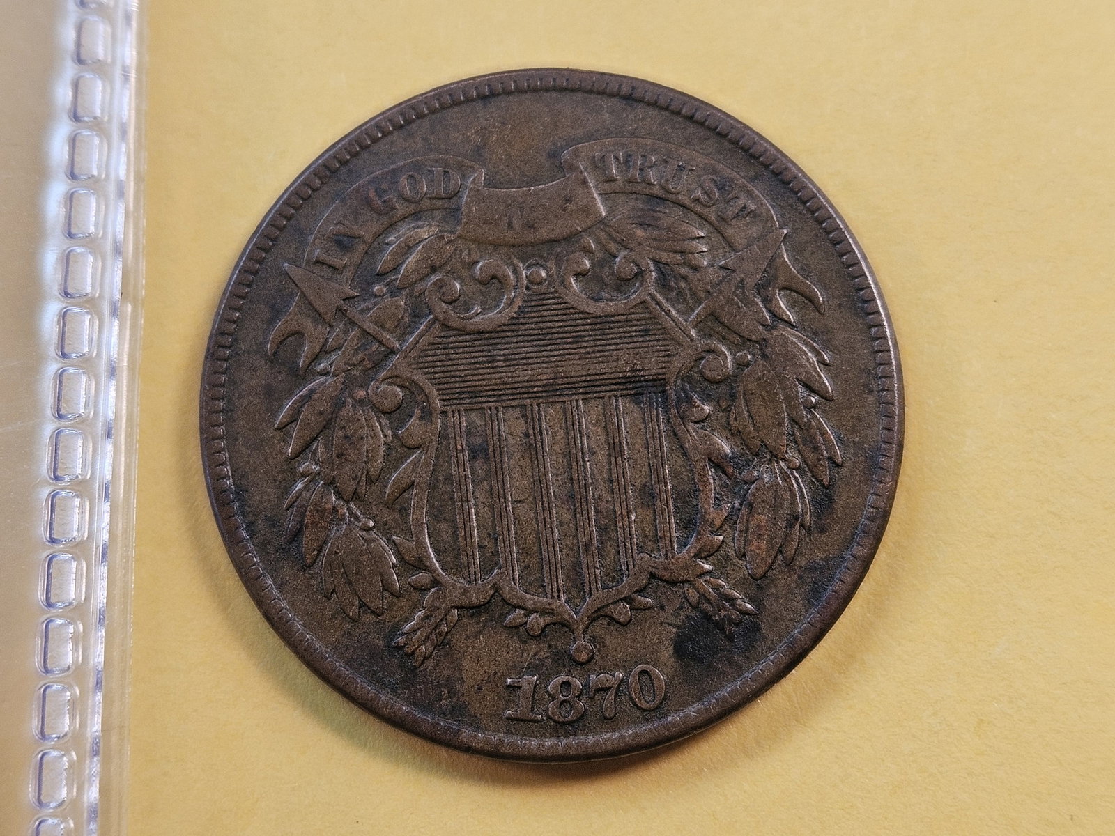 1870 Two Cent Piece (1 of 4)