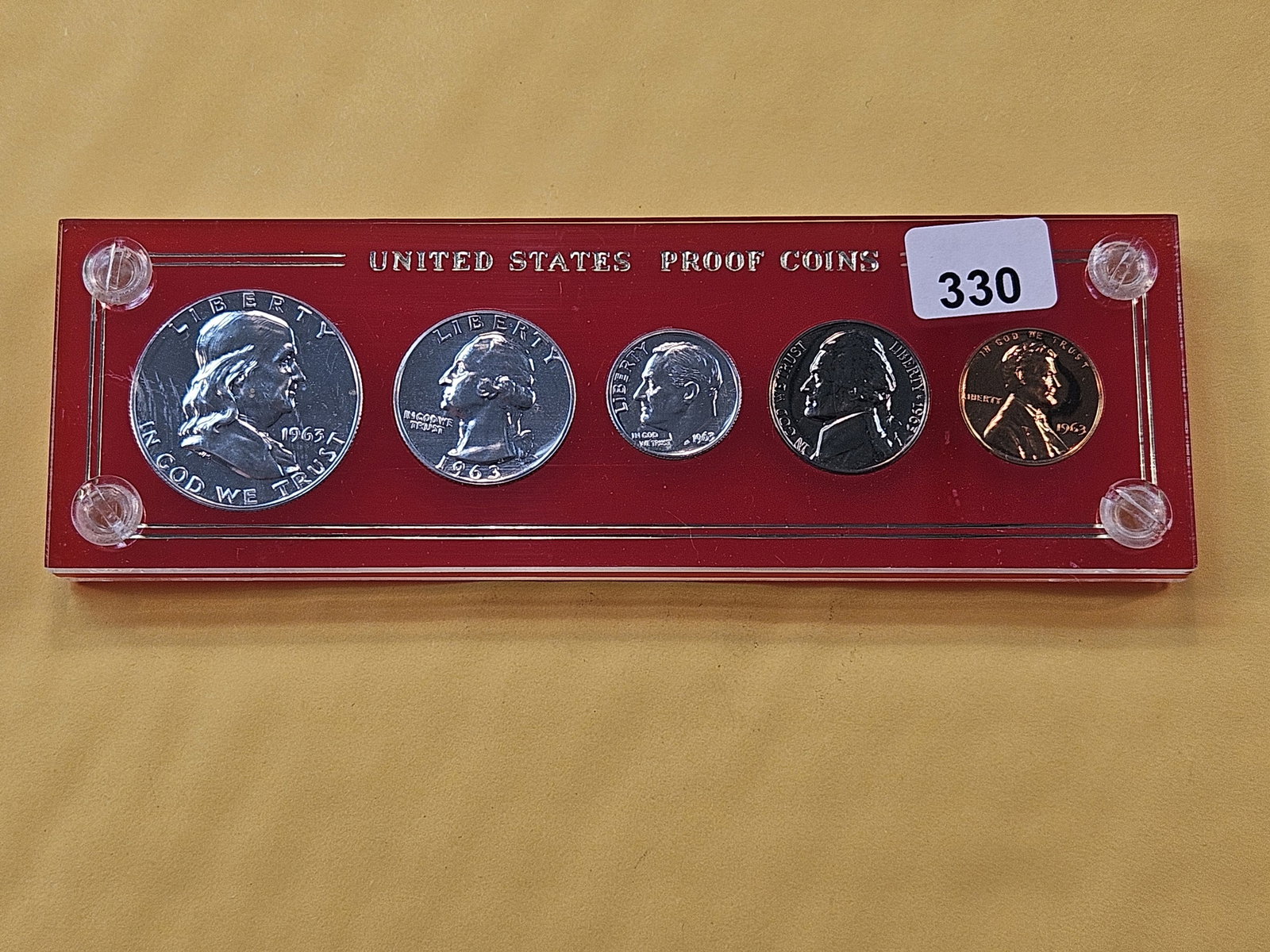 1963 US Silver Proof Set (1 of 7)