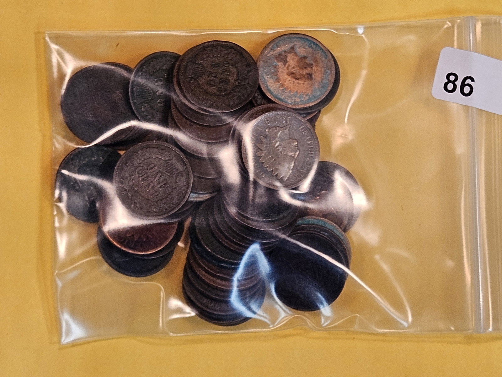 Fifty Indian cents (1 of 2)