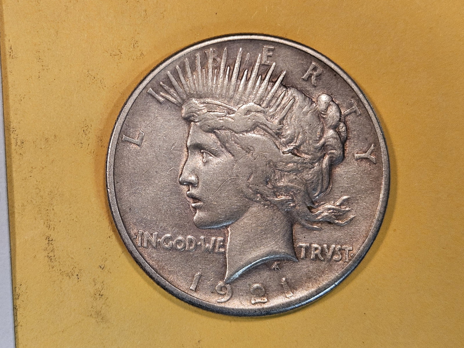 ** KEY DATE ** 1921 Peace Dollar in Very Fine (1 of 5)