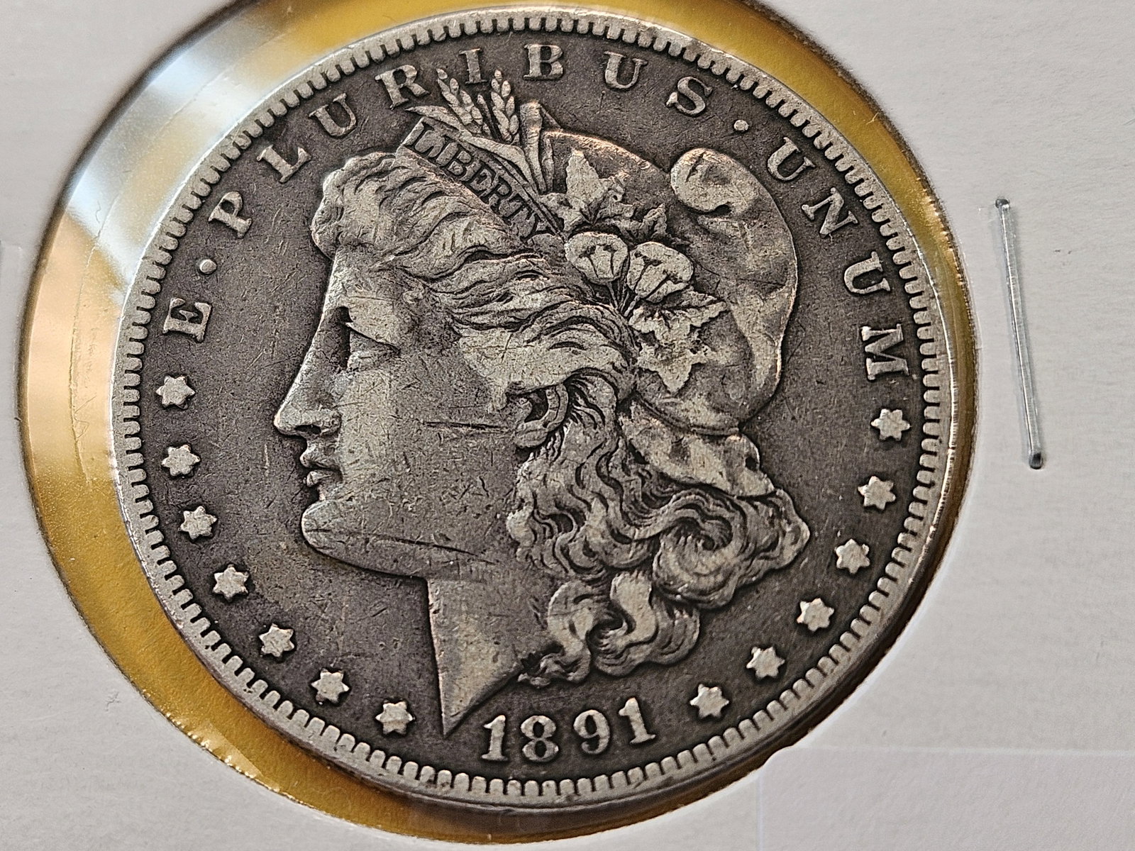 ** KEY DATE ** 1891-CC Morgan Silver Dollar (1 of 4)